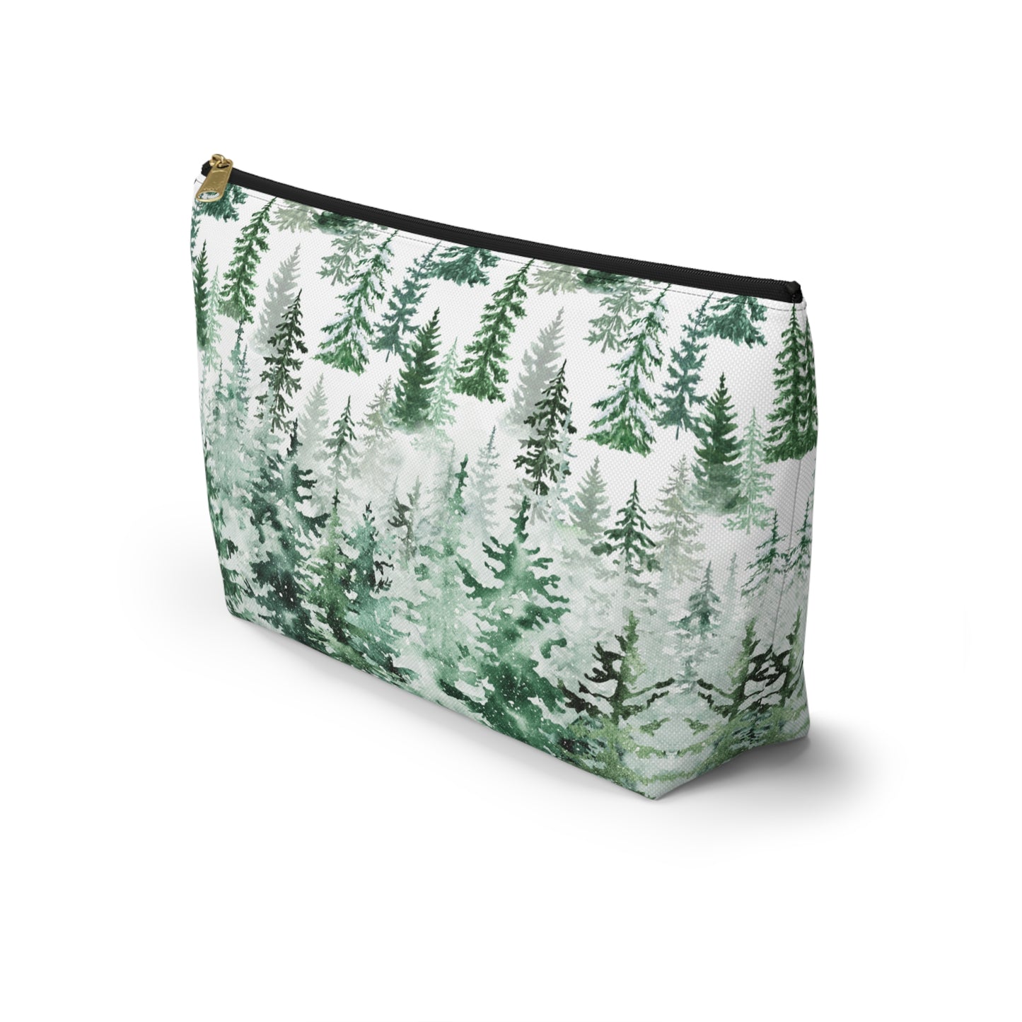 Pines in the Snow Accessory Pouch w T-bottom