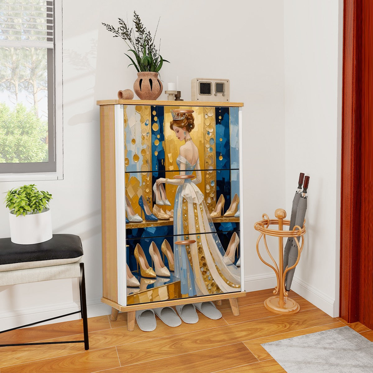 Shoe Cabinet (Made in USA)