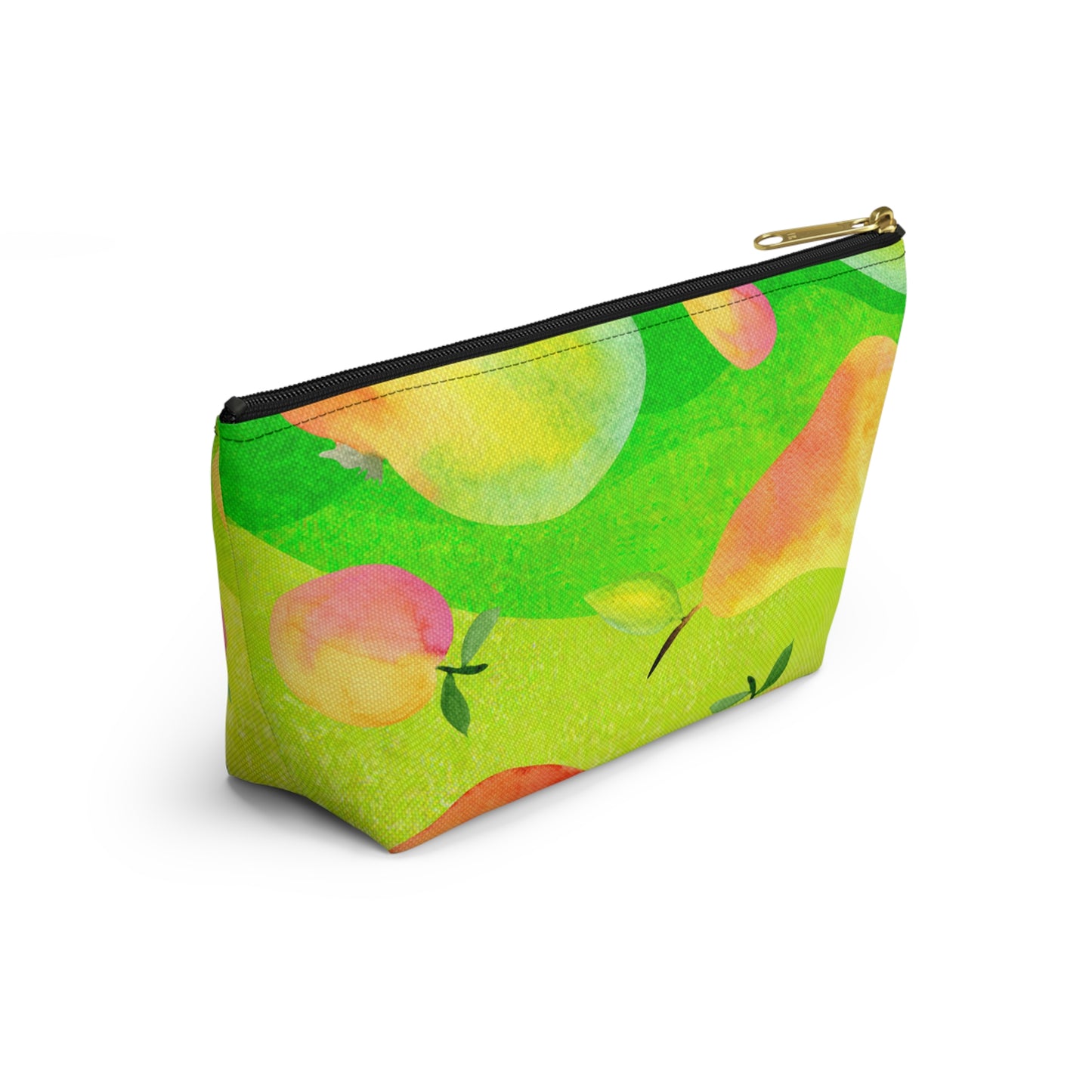 Pears & Apples Accessory Pouch w T-bottom