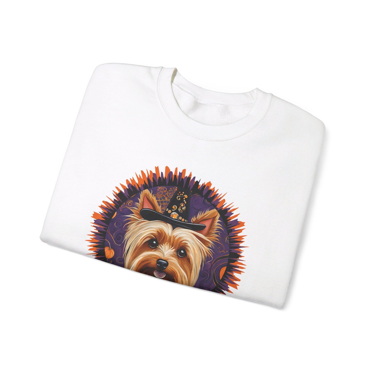 Yorkshire Terrier Halloween Unisex Heavy Blend™ Crewneck Sweatshirt