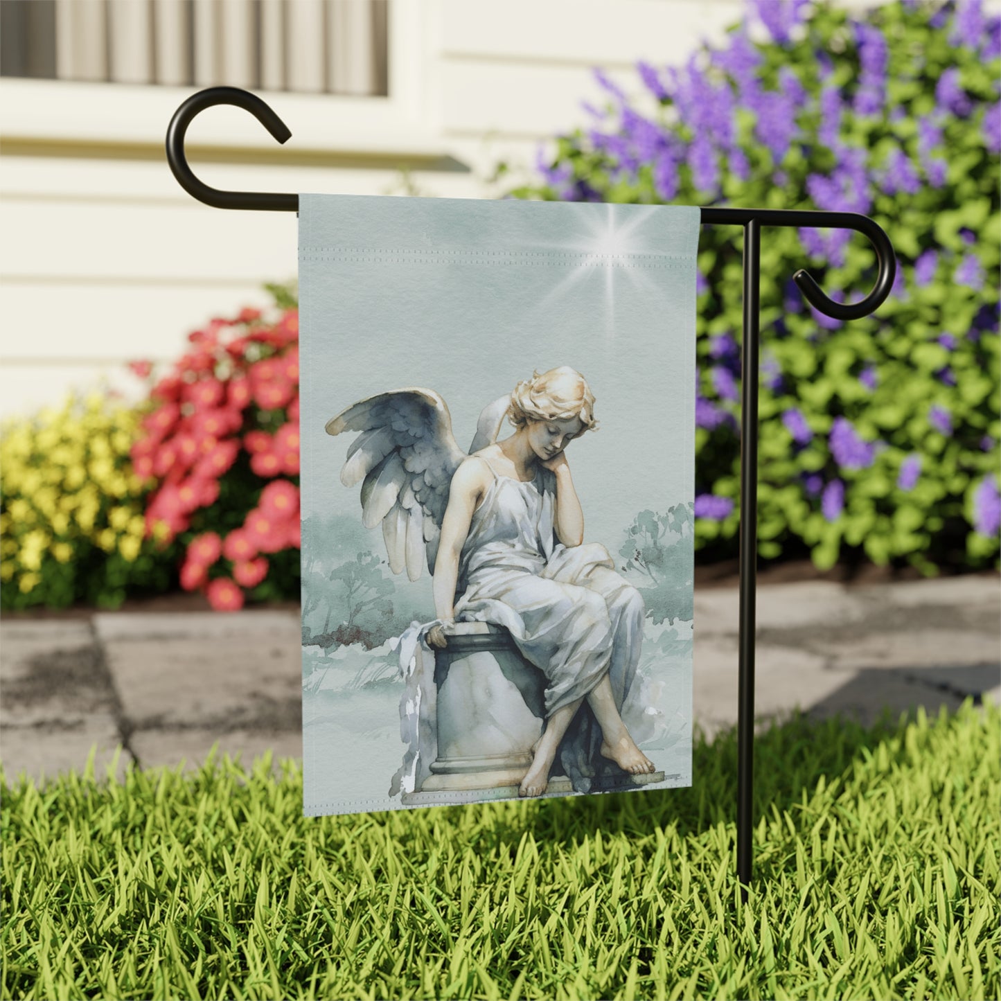 Serene Angel 2-Sided Garden & House Banner