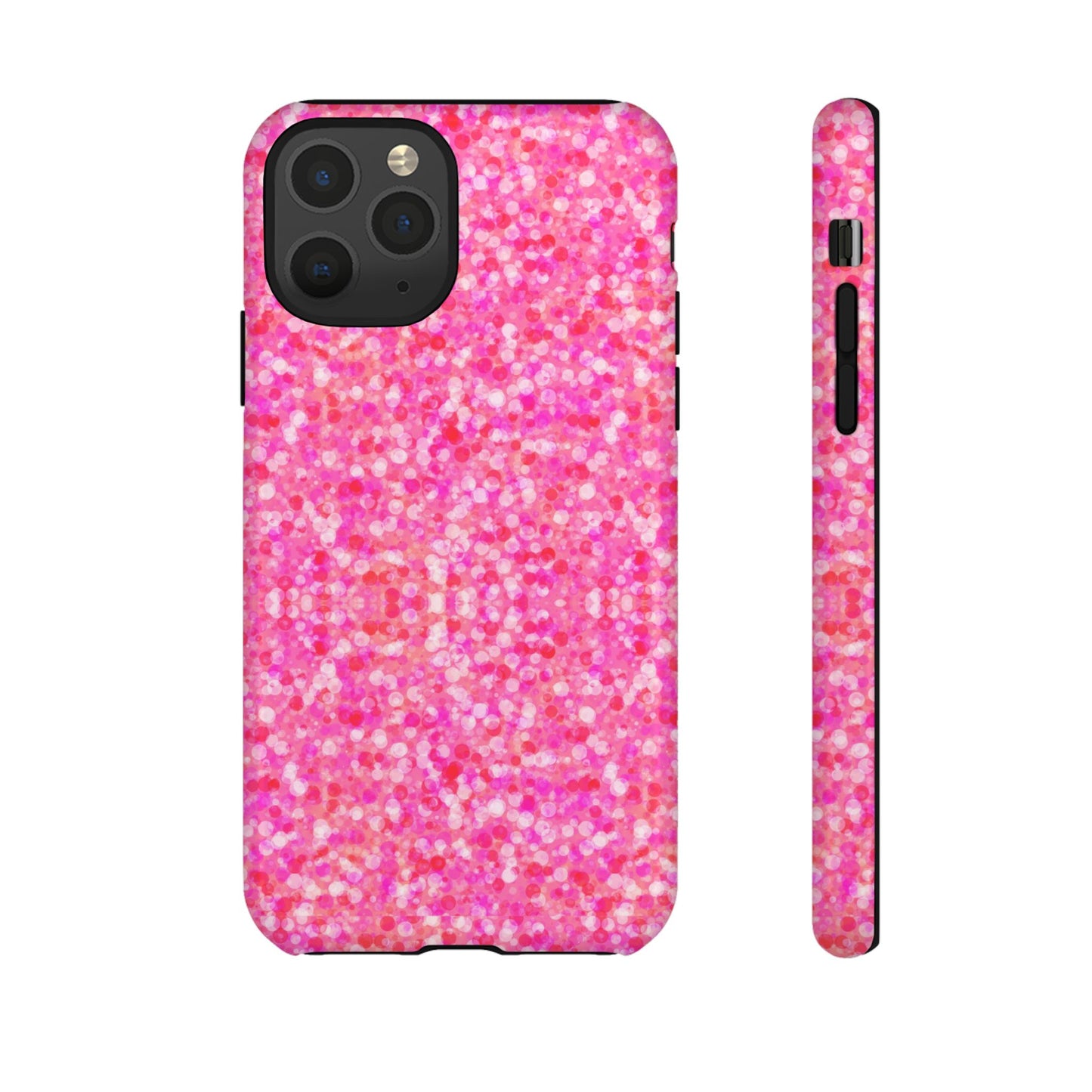 Poppin Pink iPhone Samsung Galaxy Google Pixel Tough Cases