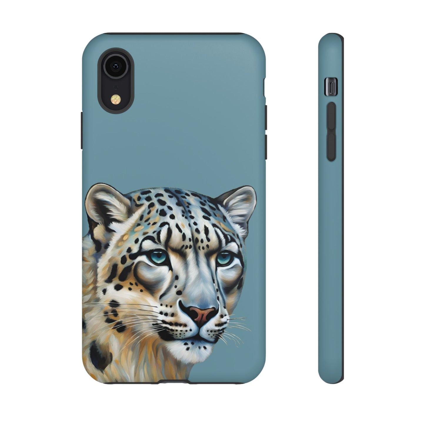 Snow Leopard iPhone Samsung Galaxy Google Pixel Tough Cases