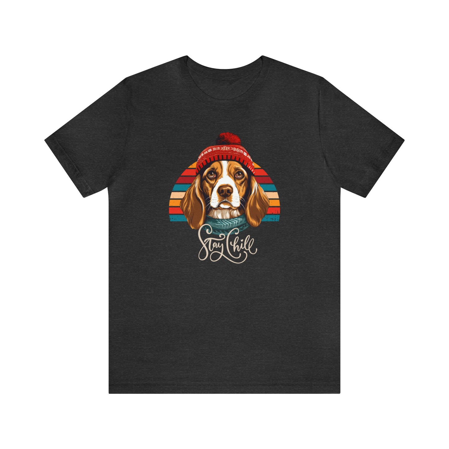 Stay Chill Cocker Spaniel Unisex Jersey Short Sleeve Tee