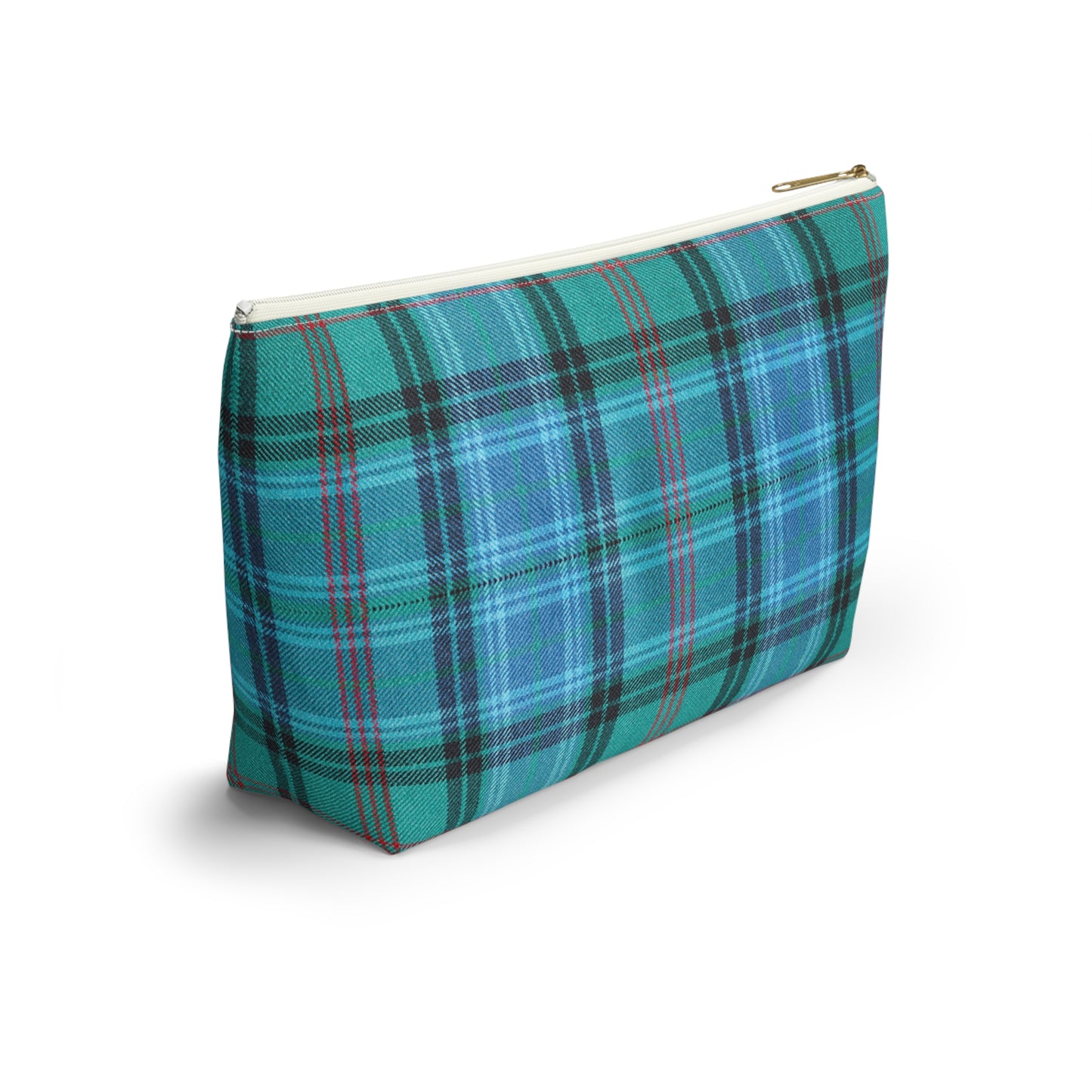 Scottish Lochcarron Accessory Pouch w T-bottom