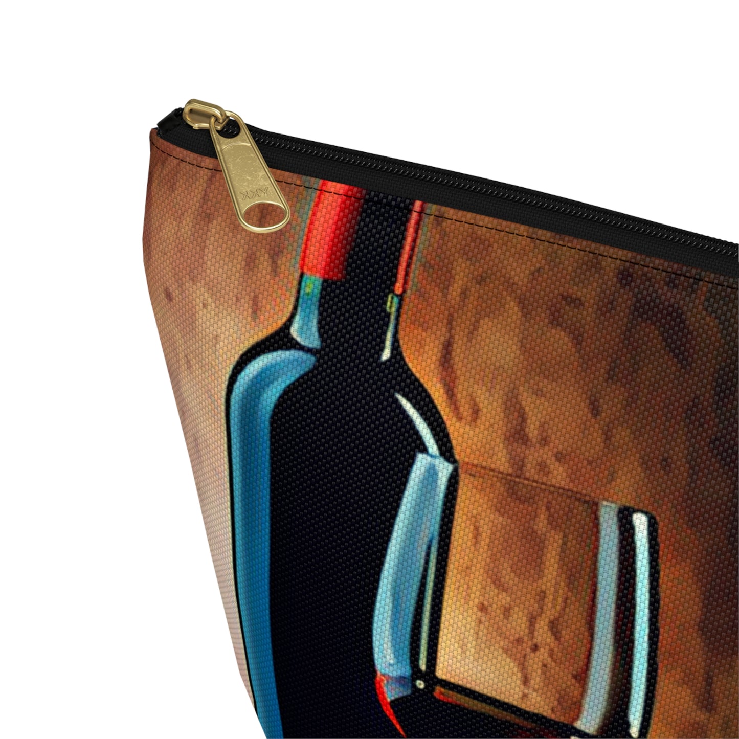 Never Quit Wine-ing Accessory Pouch w T-bottom