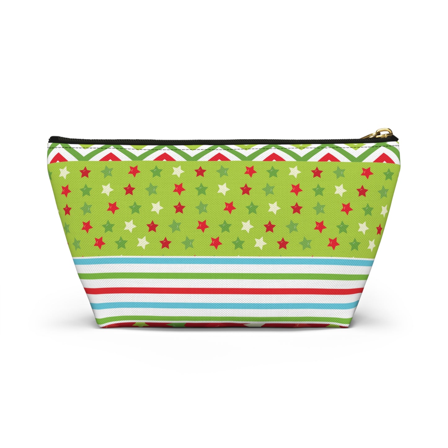 Snappy Holiday Accessory Pouch w T-bottom