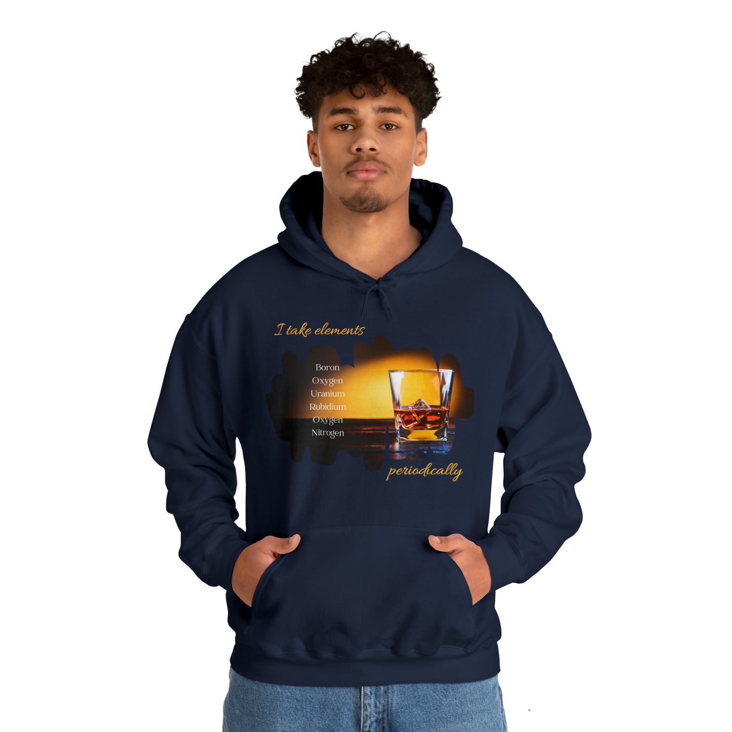 Bourbon Elements Unisex Heavy Blend™ Hooded Sweatshirt