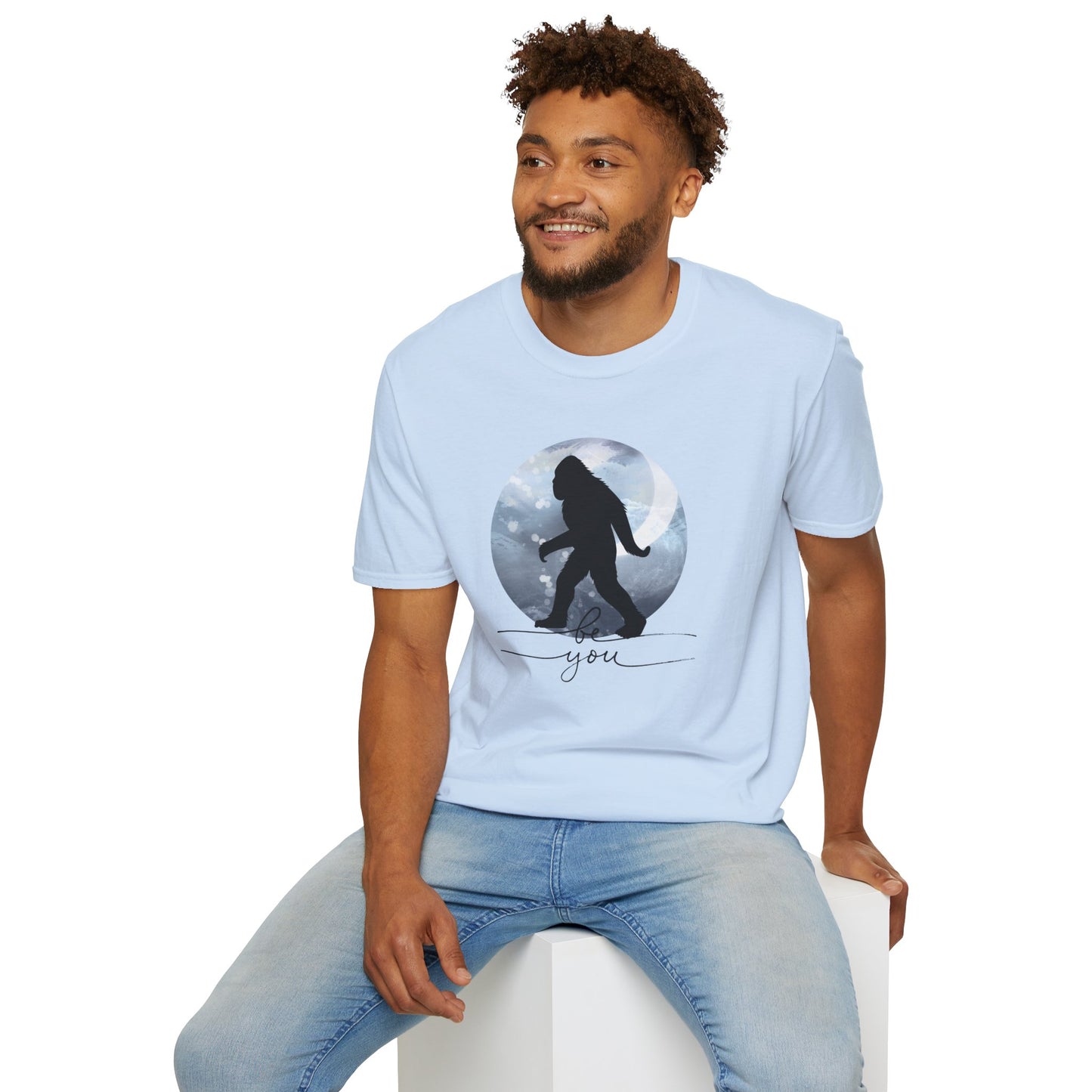 Be You Big Foot Sasquatch Yeti Unisex Softstyle T-Shirt