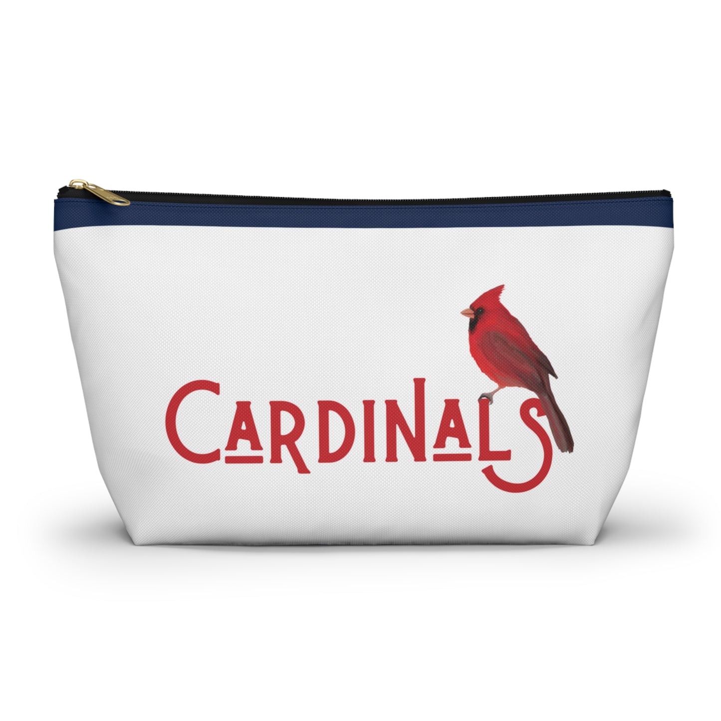 Red Plaid St Louis Cardinals Accessory Pouch w T-bottom