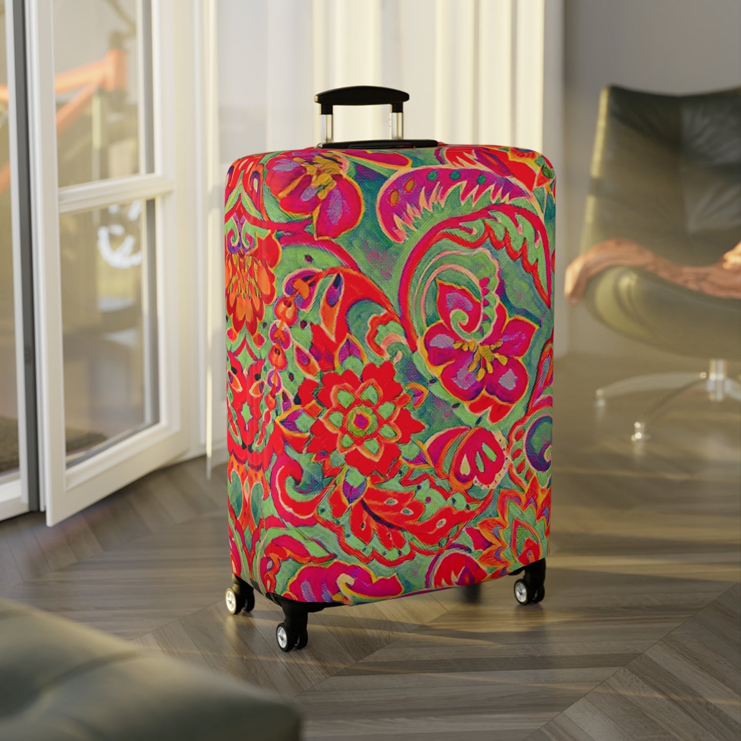 Tahiti Rich Abstract Luggage Cover