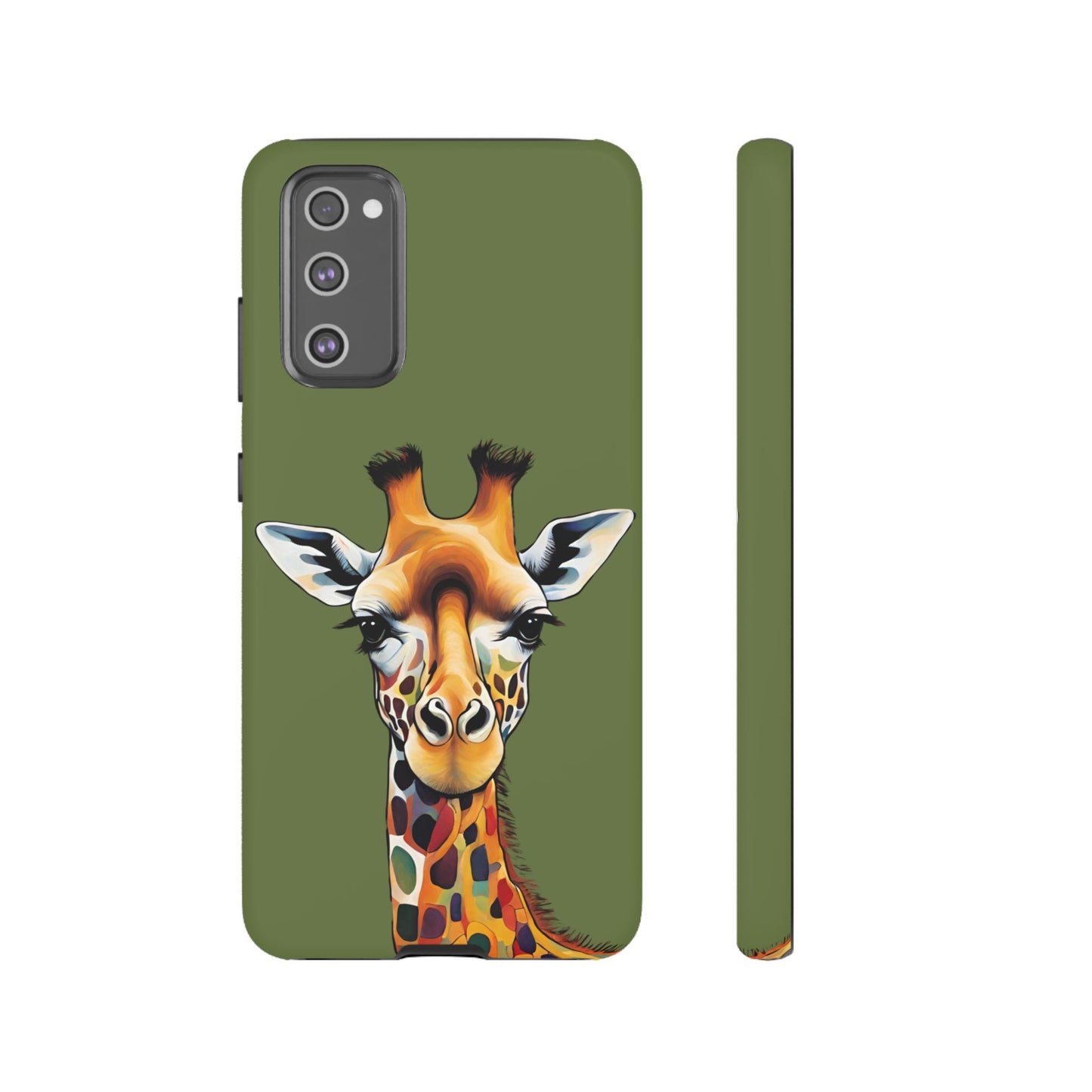 Giraffe Wildlife iPhone Samsung Galaxy Google Pixel Tough Cases