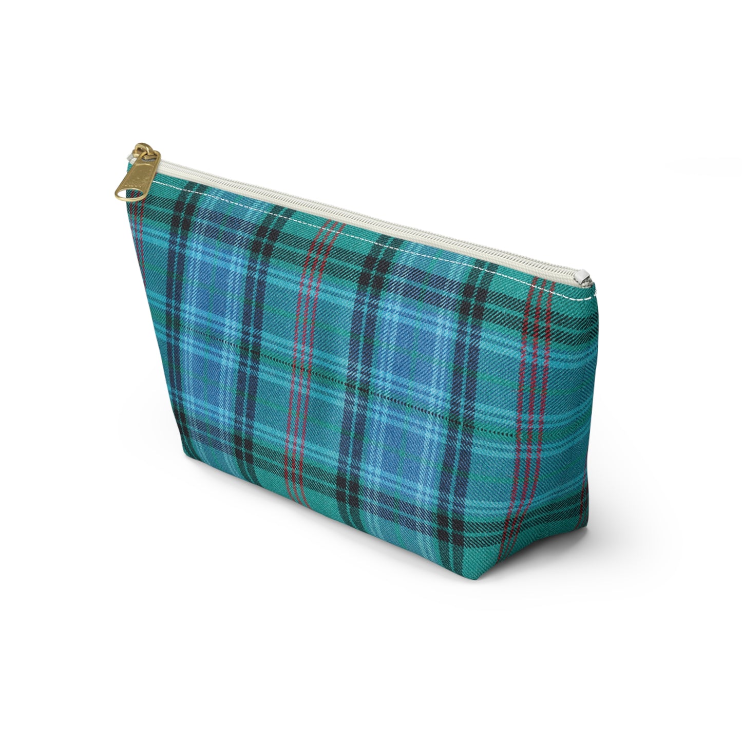 Scottish Lochcarron Accessory Pouch w T-bottom