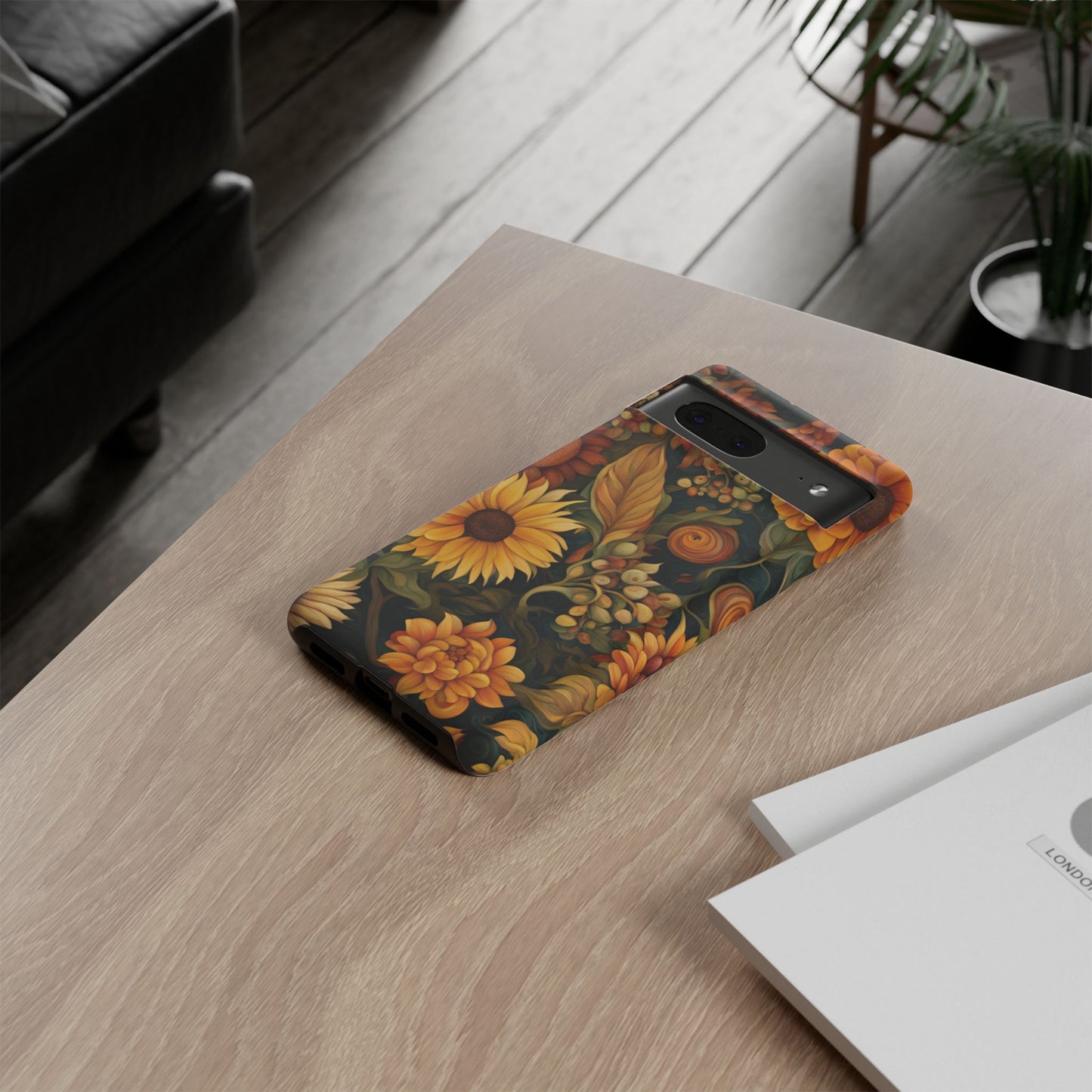 Autumn Flowers iPhone Samsung Galaxy Google Pixel Tough Cases