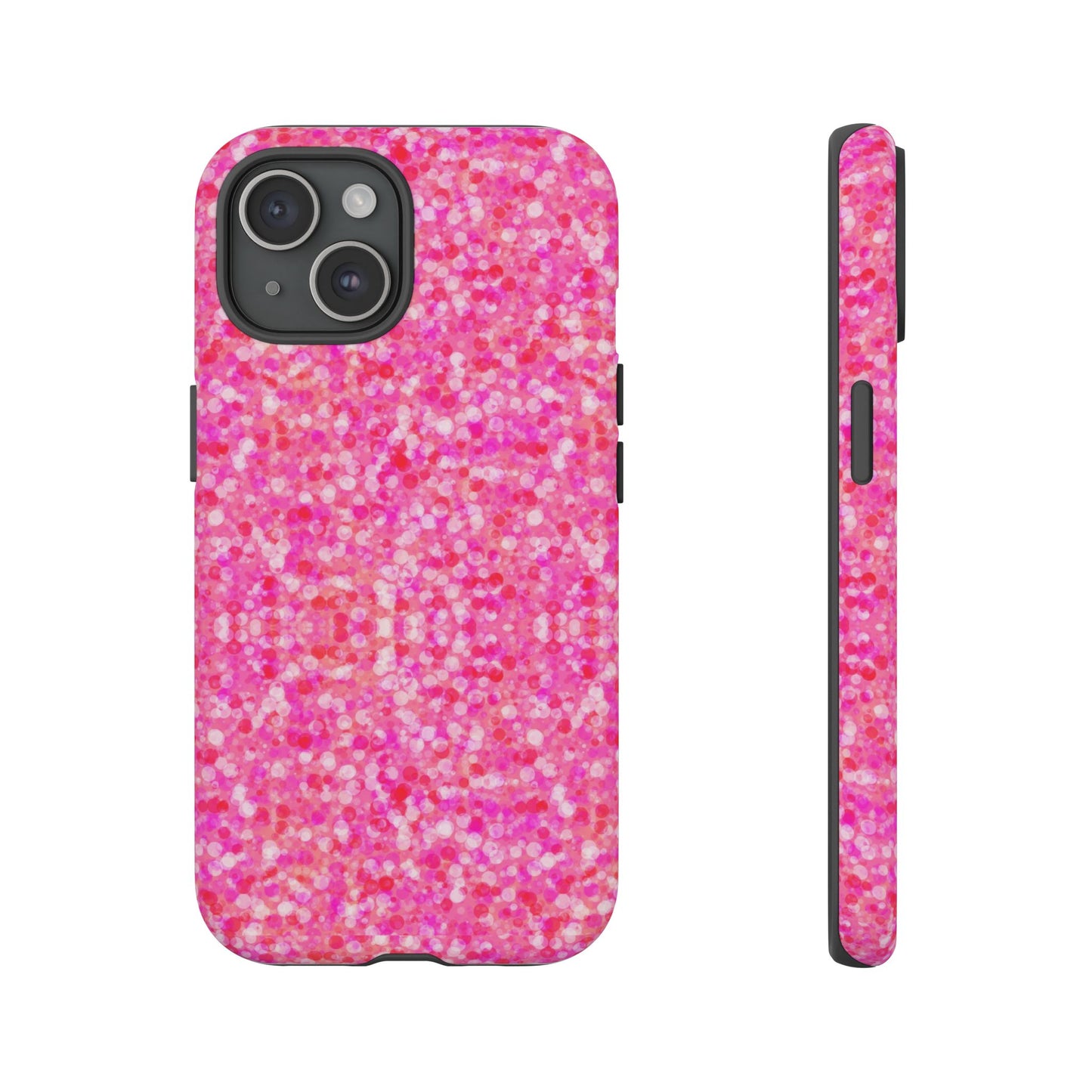 Poppin Pink iPhone Samsung Galaxy Google Pixel Tough Cases