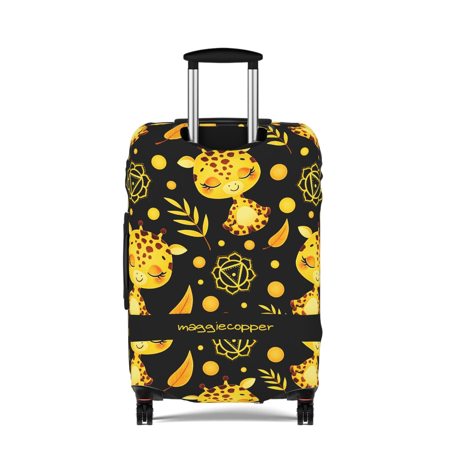 Zen Giraffe Luggage Cover