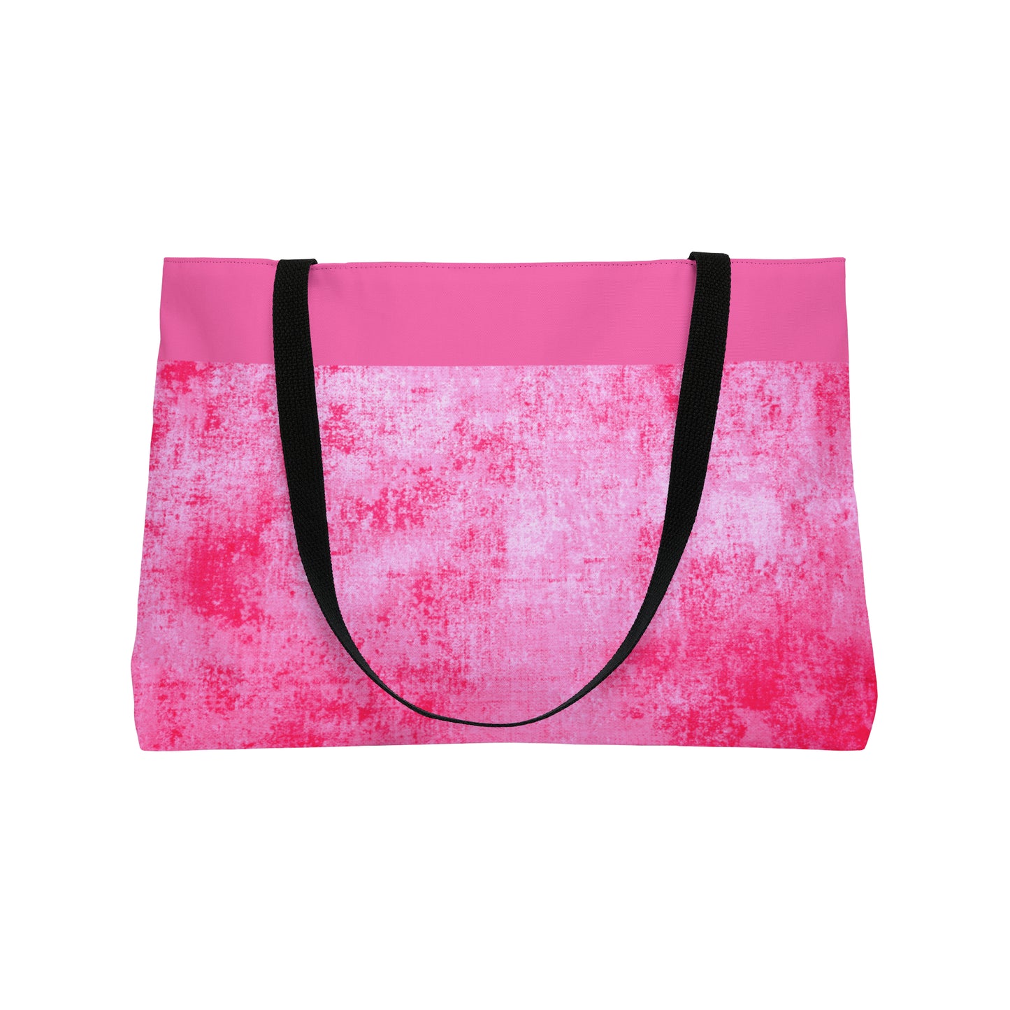 Pink Grunge Weekender Tote Bag