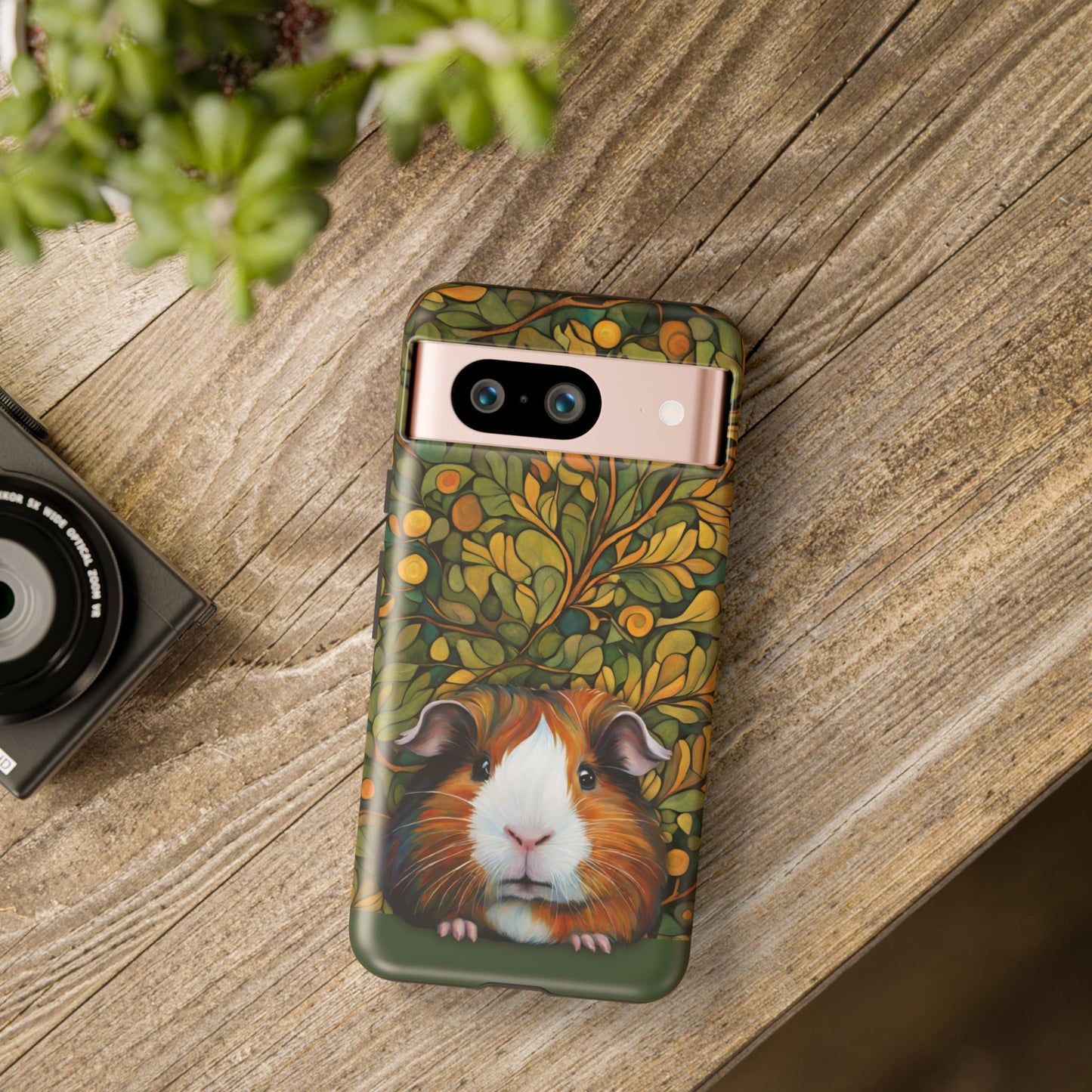 Cavy Guinea Pig iPhone Samsung Galaxy Google Pixel Tough Cases