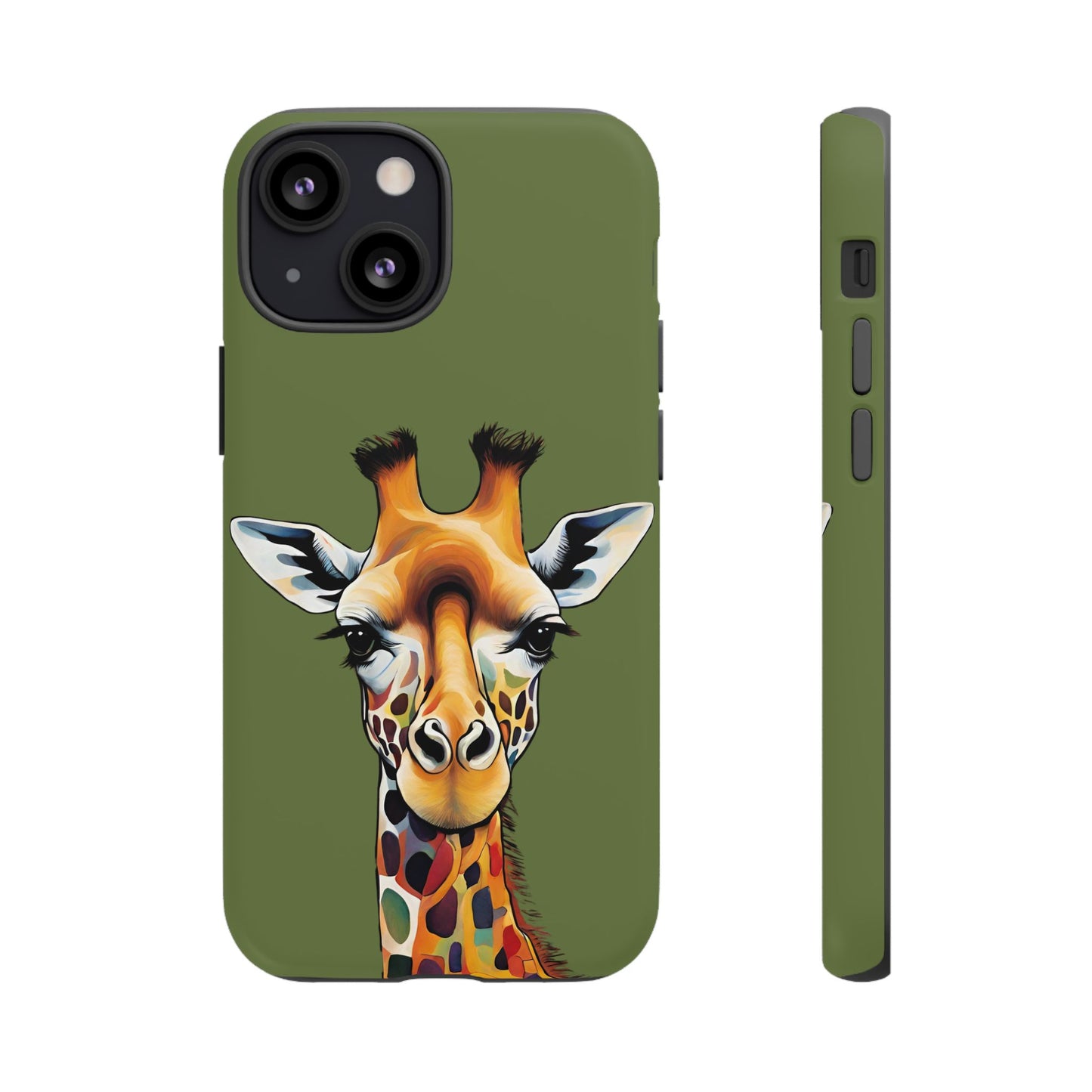 Giraffe Wildlife iPhone Samsung Galaxy Google Pixel Tough Cases