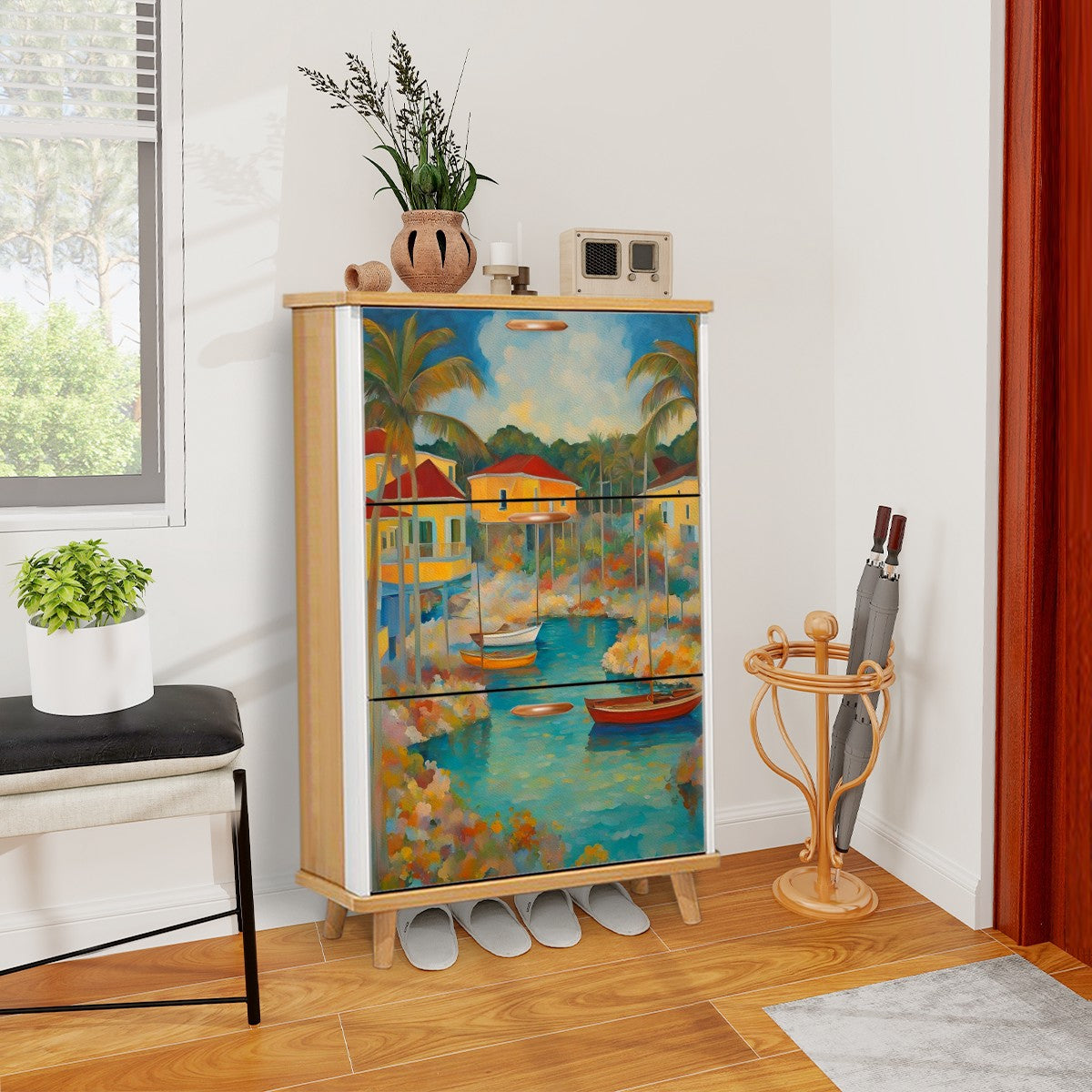 Shoe Cabinet (Made in USA)