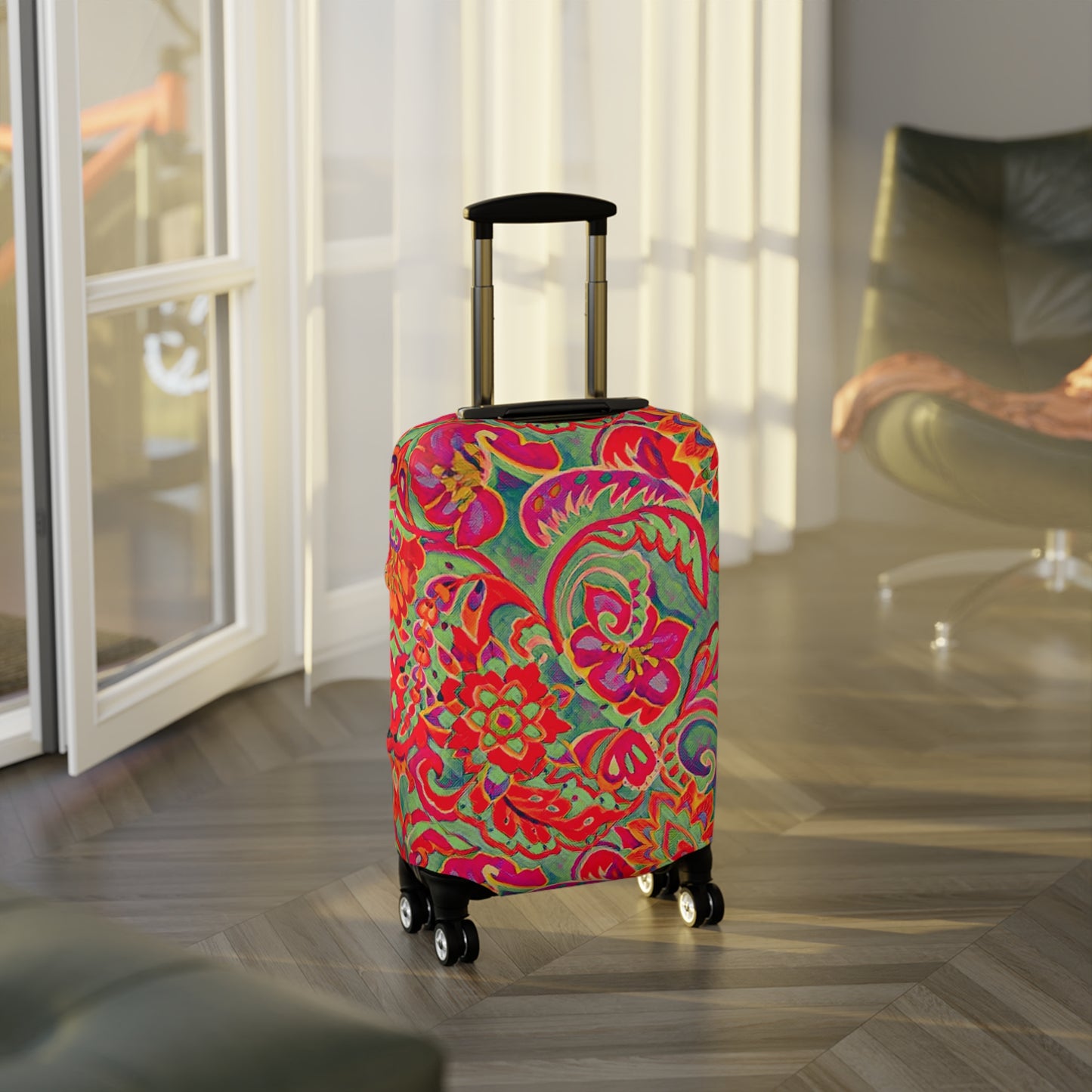 Tahiti Rich Abstract Luggage Cover