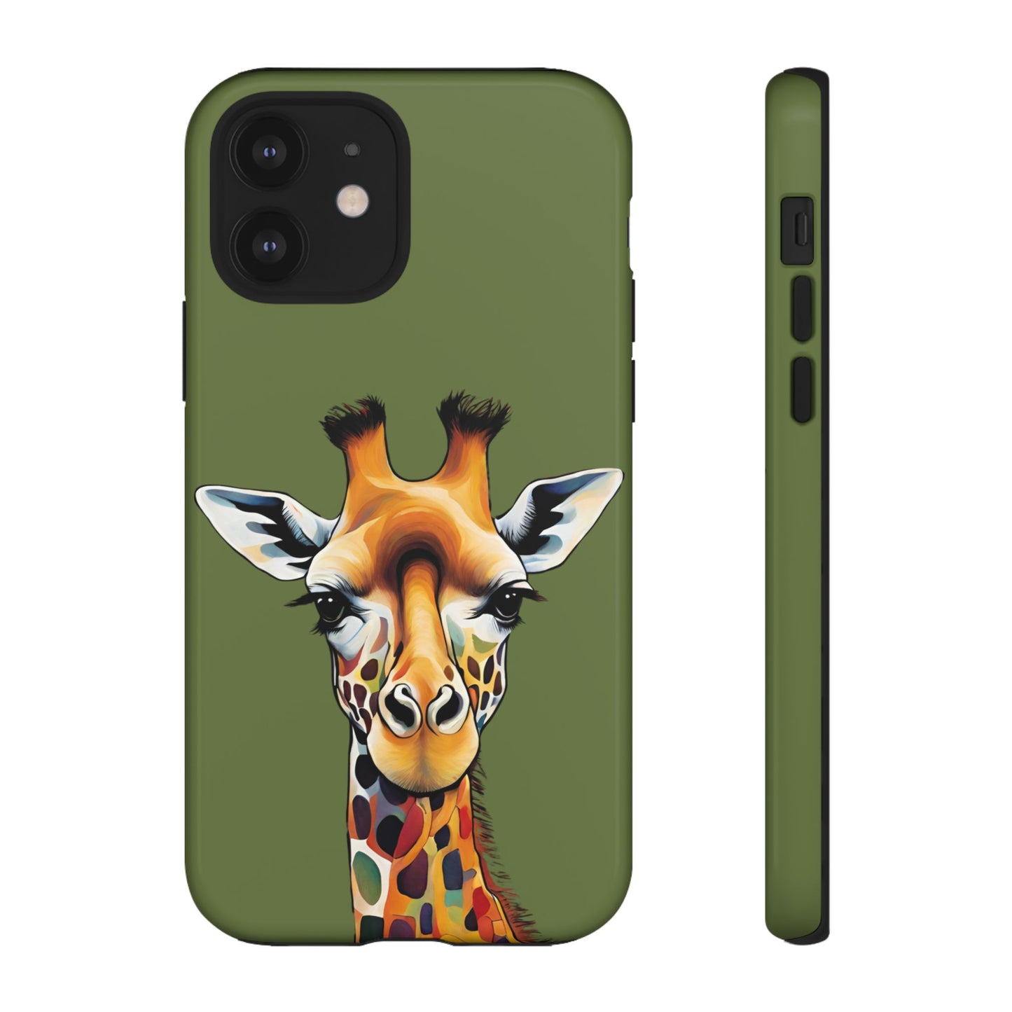 Giraffe Wildlife iPhone Samsung Galaxy Google Pixel Tough Cases