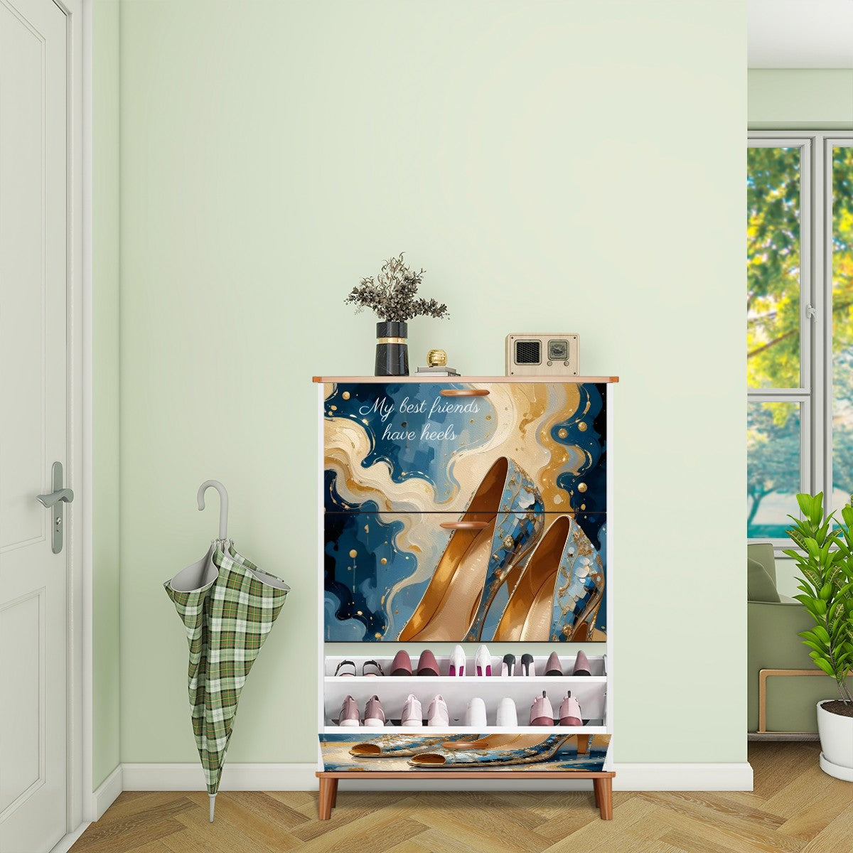 Shoe Cabinet (Made in USA)