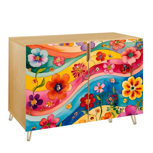 Wooden Storage Cabinet