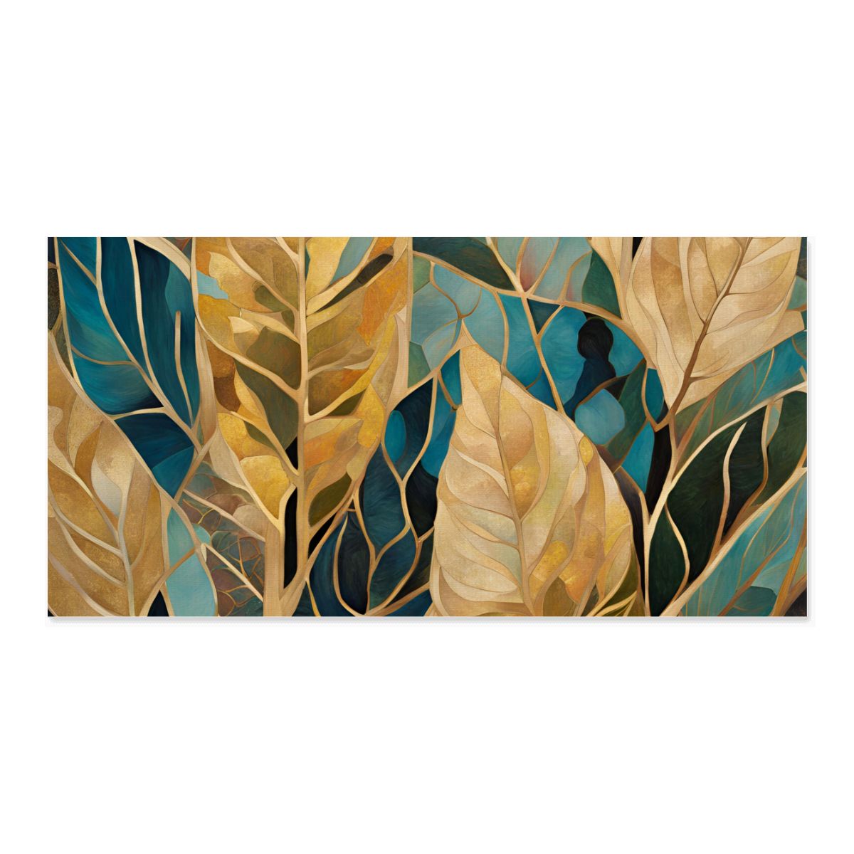 60" x 30" Printed Canvas Fabric Wall Art - No Frame (Made in USA)