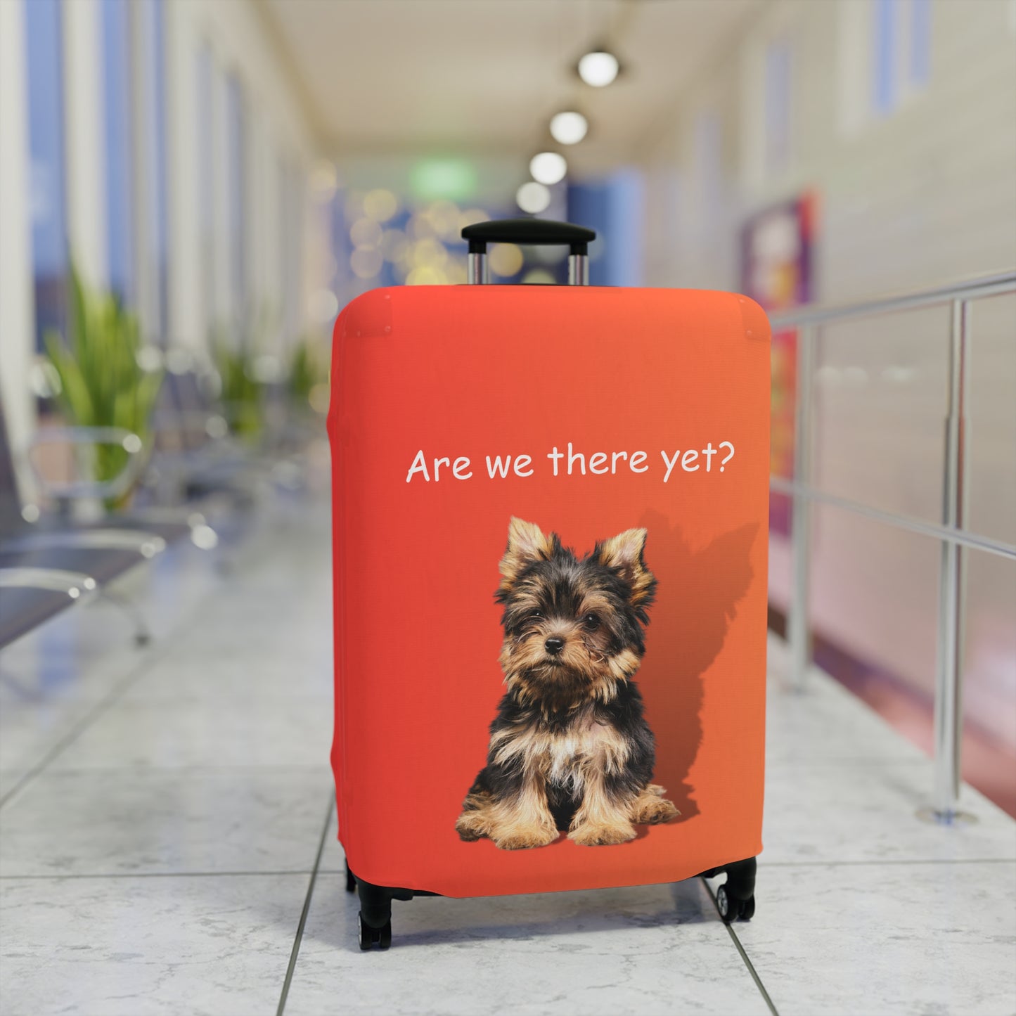 Yorkshire Terrier Are We There Yet? Luggage Cover