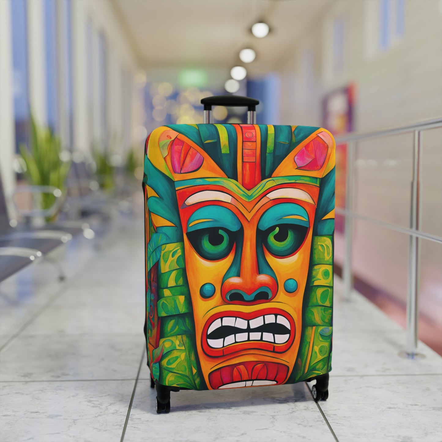 Tiki Joe Luggage Cover ONLY