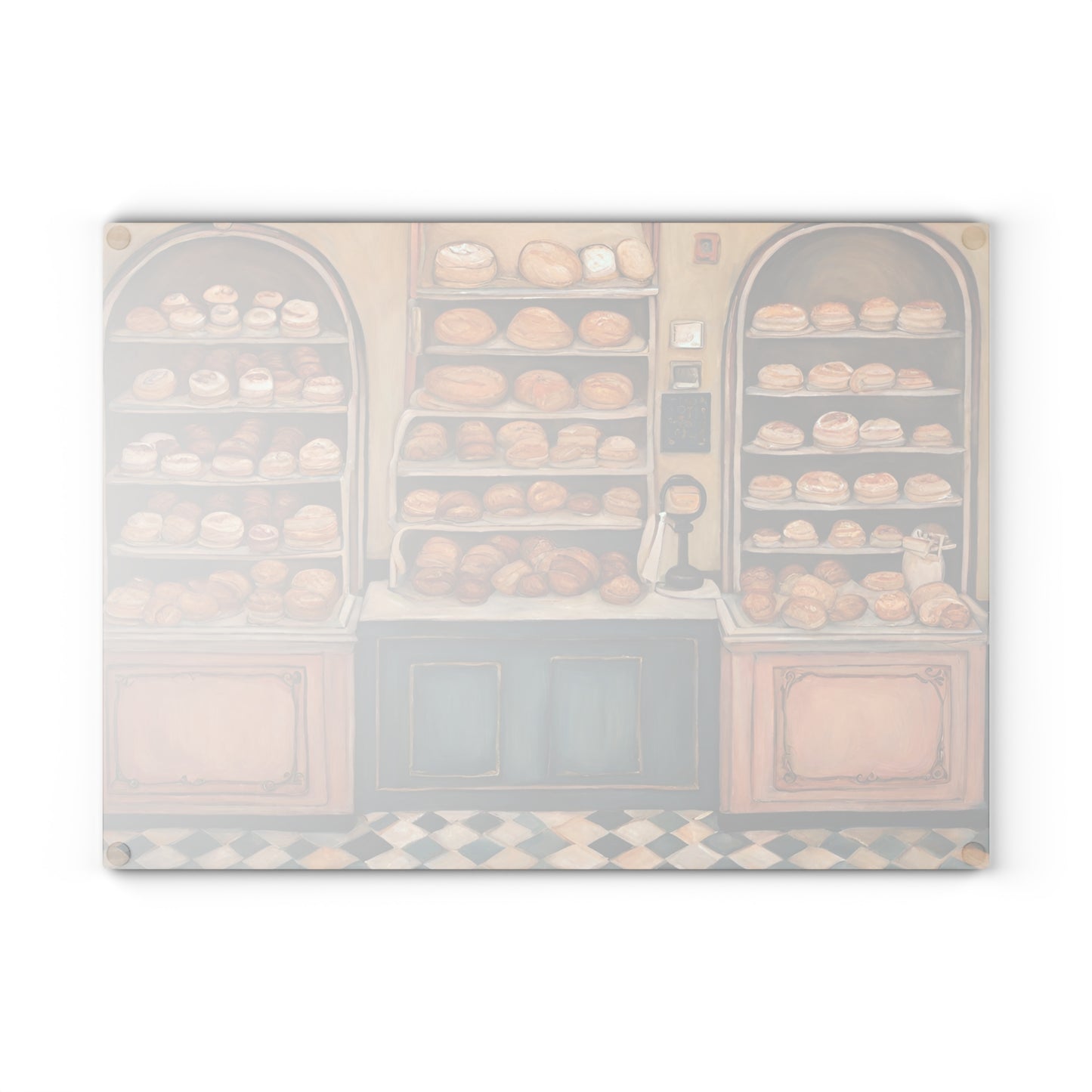 Boulangerie Tempered Tempered Glass Cutting Board