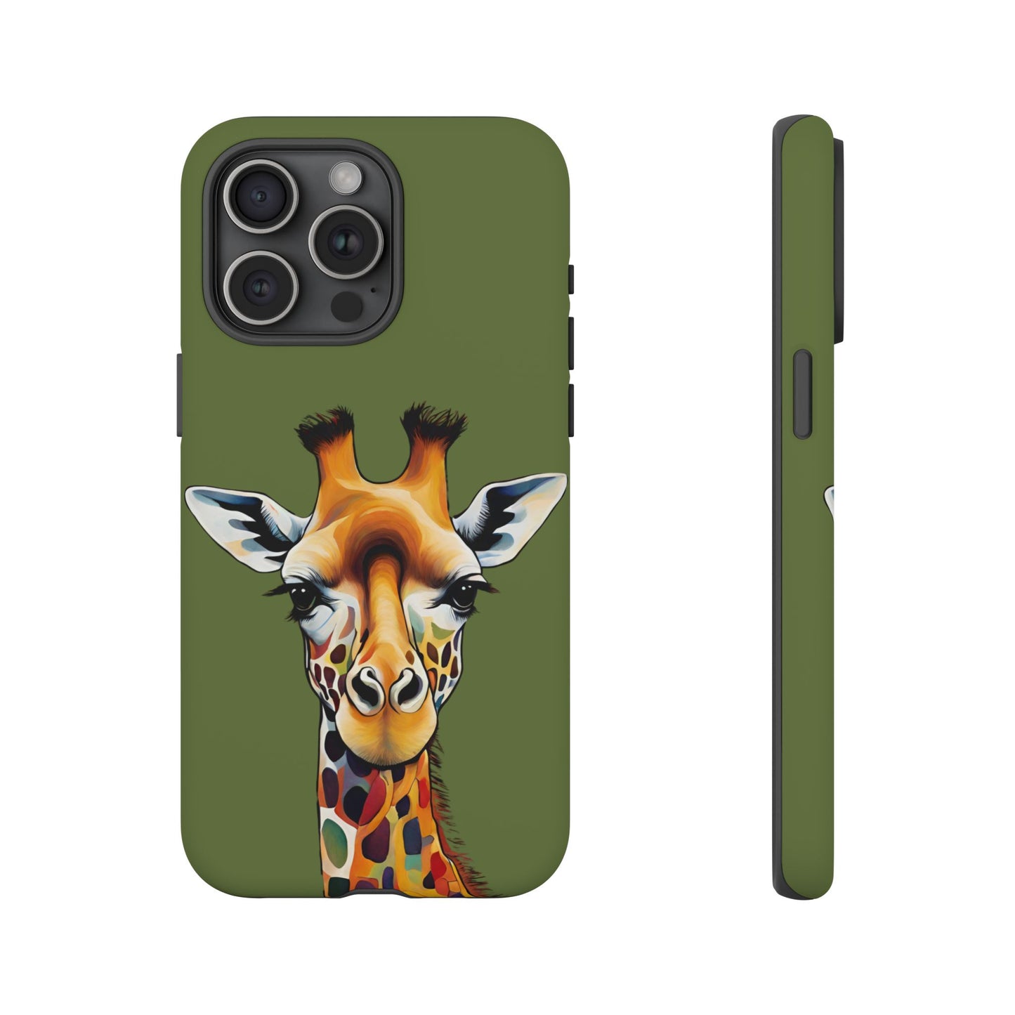 Giraffe Wildlife iPhone Samsung Galaxy Google Pixel Tough Cases