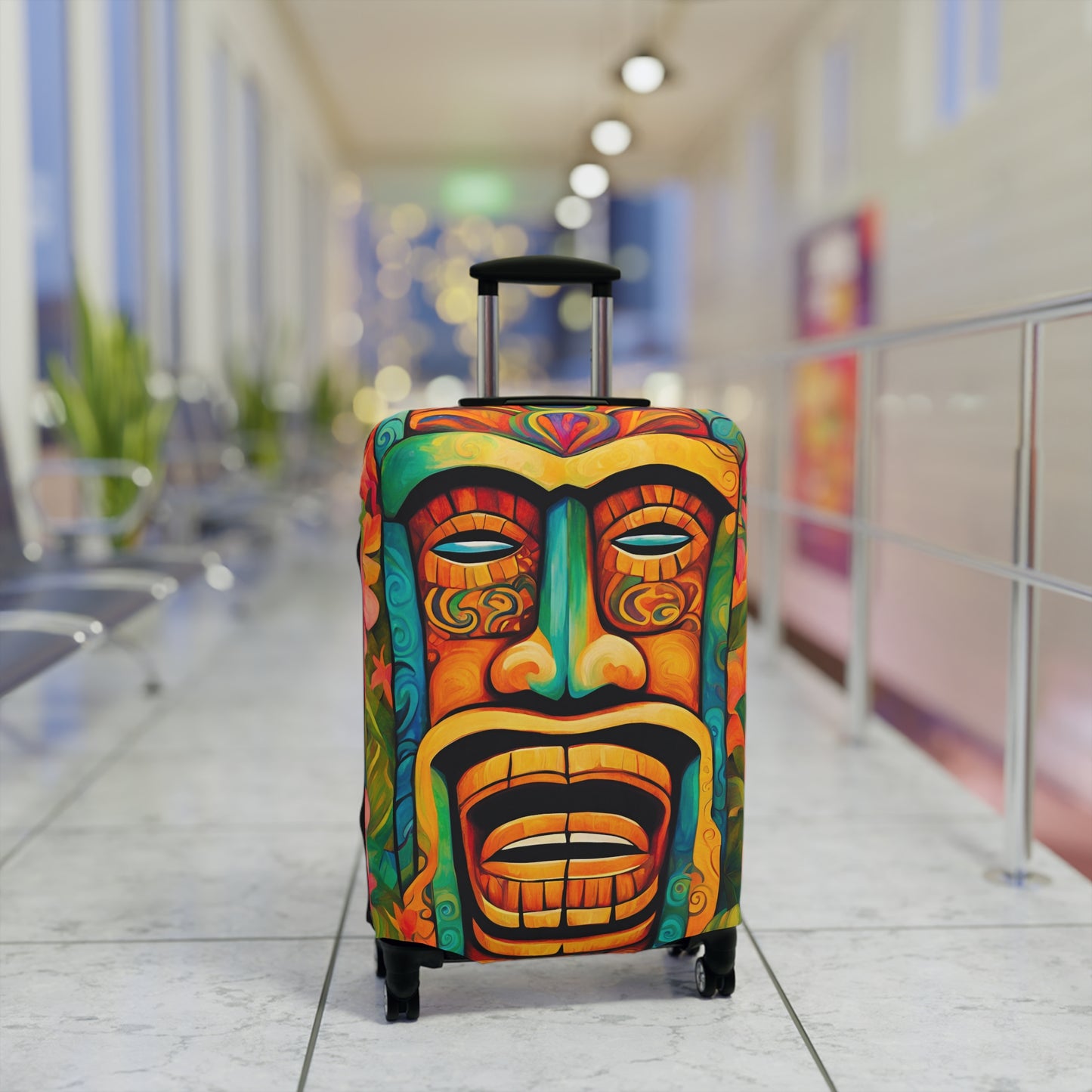 Tiki Jones Luggage Cover ONLY