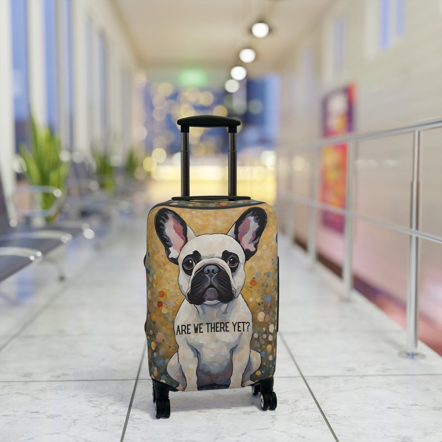 Are We There Yet? French Bulldog Luggage Cover