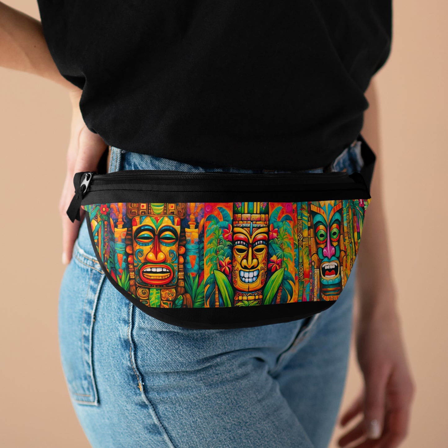 Many Tikis Fanny Pack