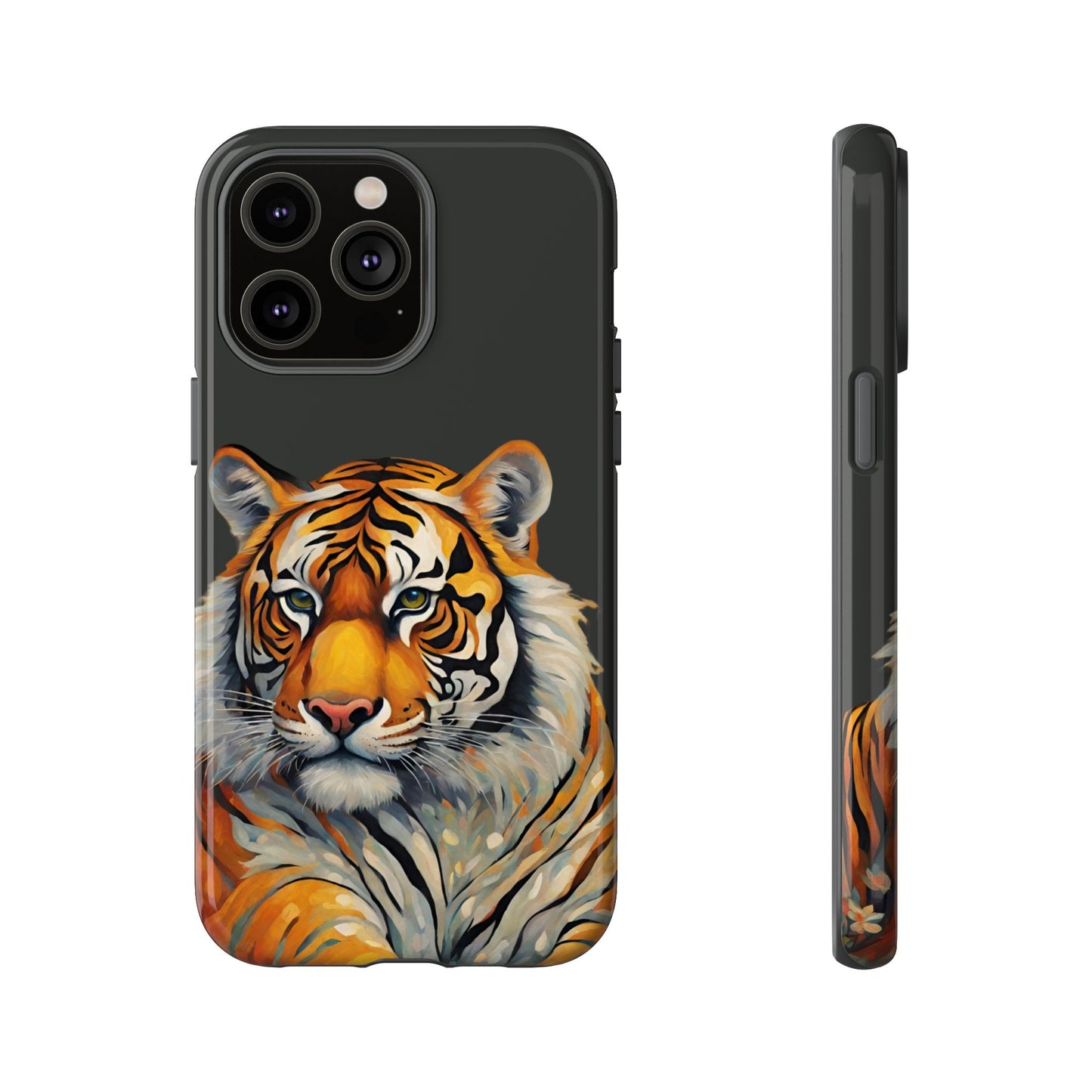 Tiger Wildlife iPhone Samsung Galaxy Google Pixel Tough Cases