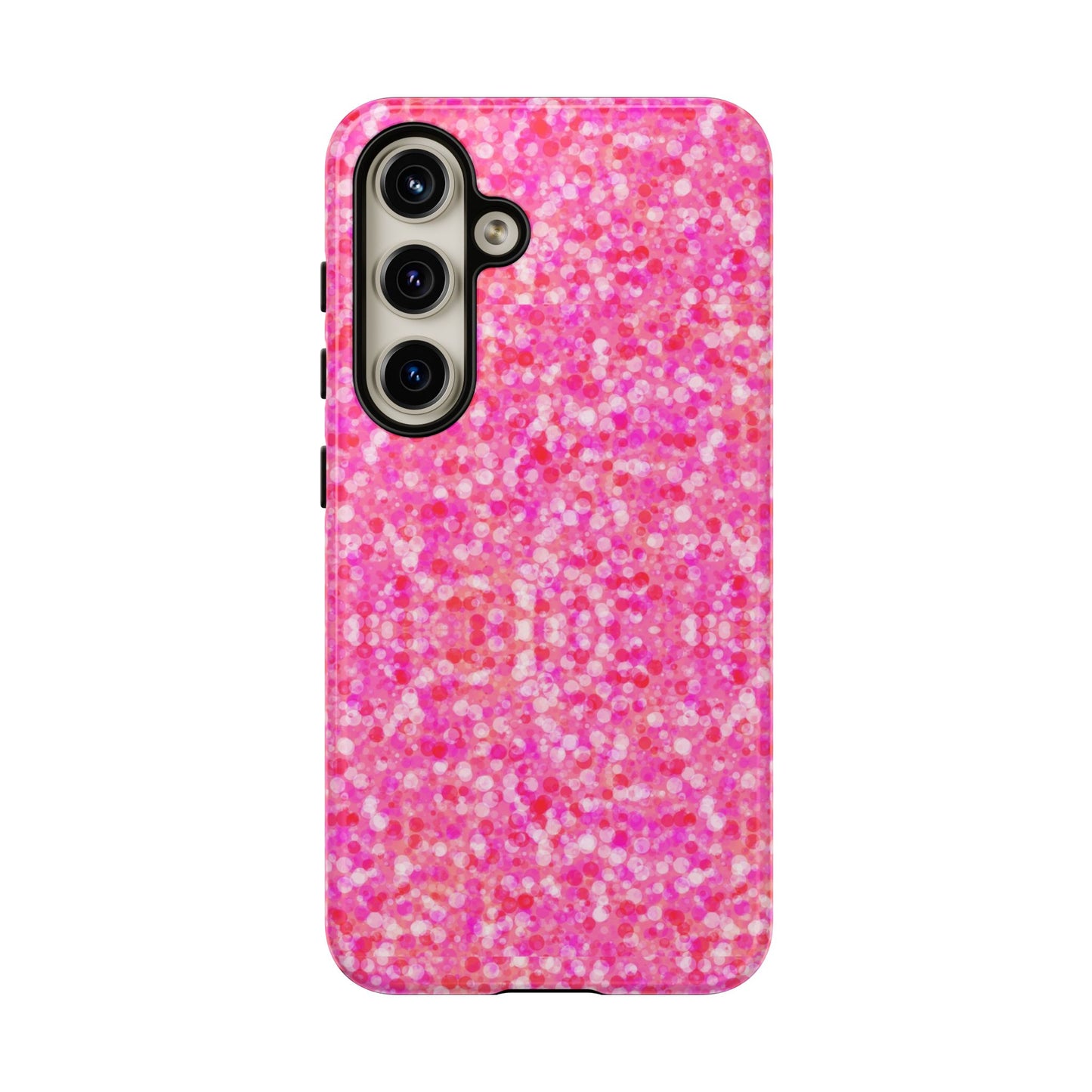 Poppin Pink iPhone Samsung Galaxy Google Pixel Tough Cases