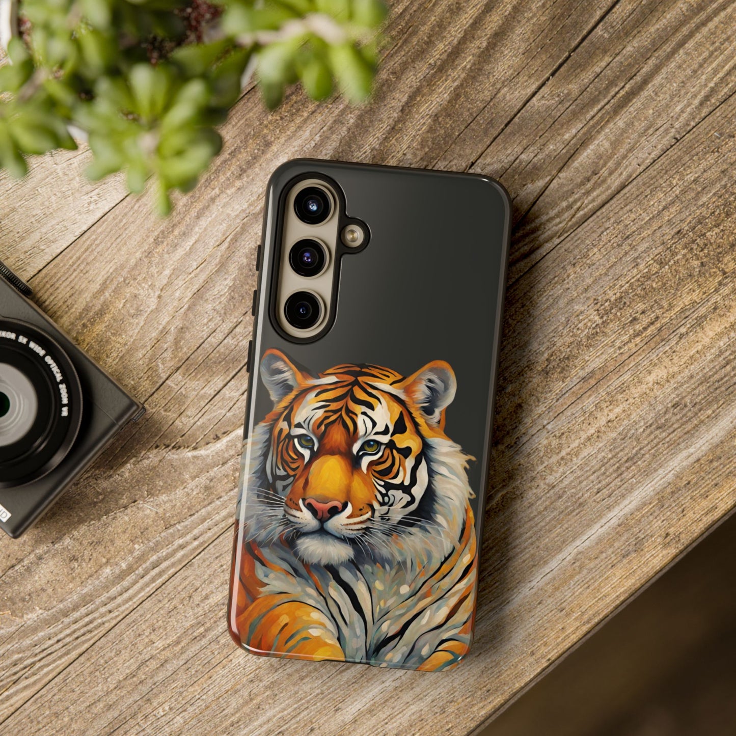 Tiger Wildlife iPhone Samsung Galaxy Google Pixel Tough Cases