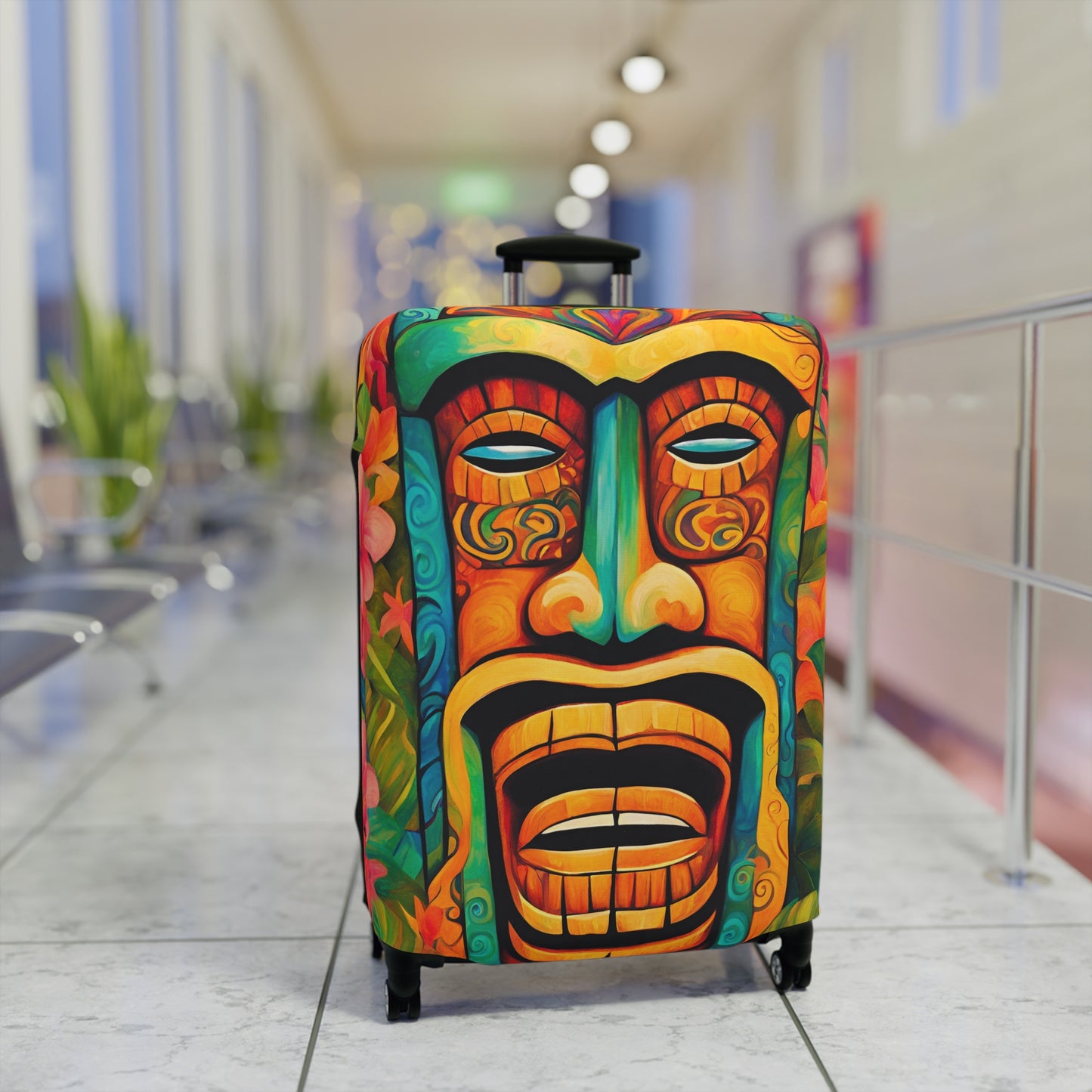 Tiki Jones Luggage Cover ONLY