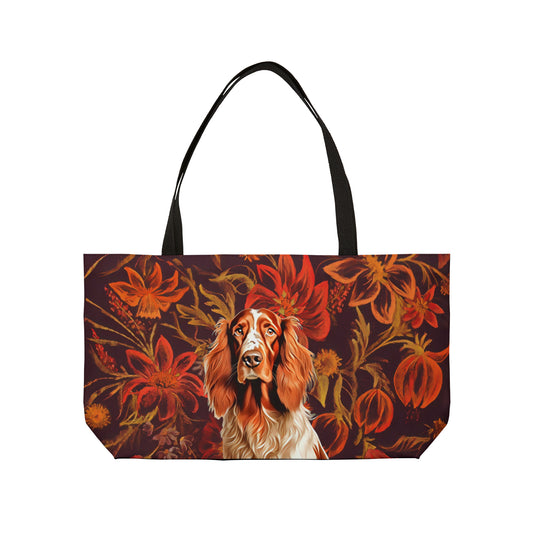 Irish Setter Weekender Tote Bag