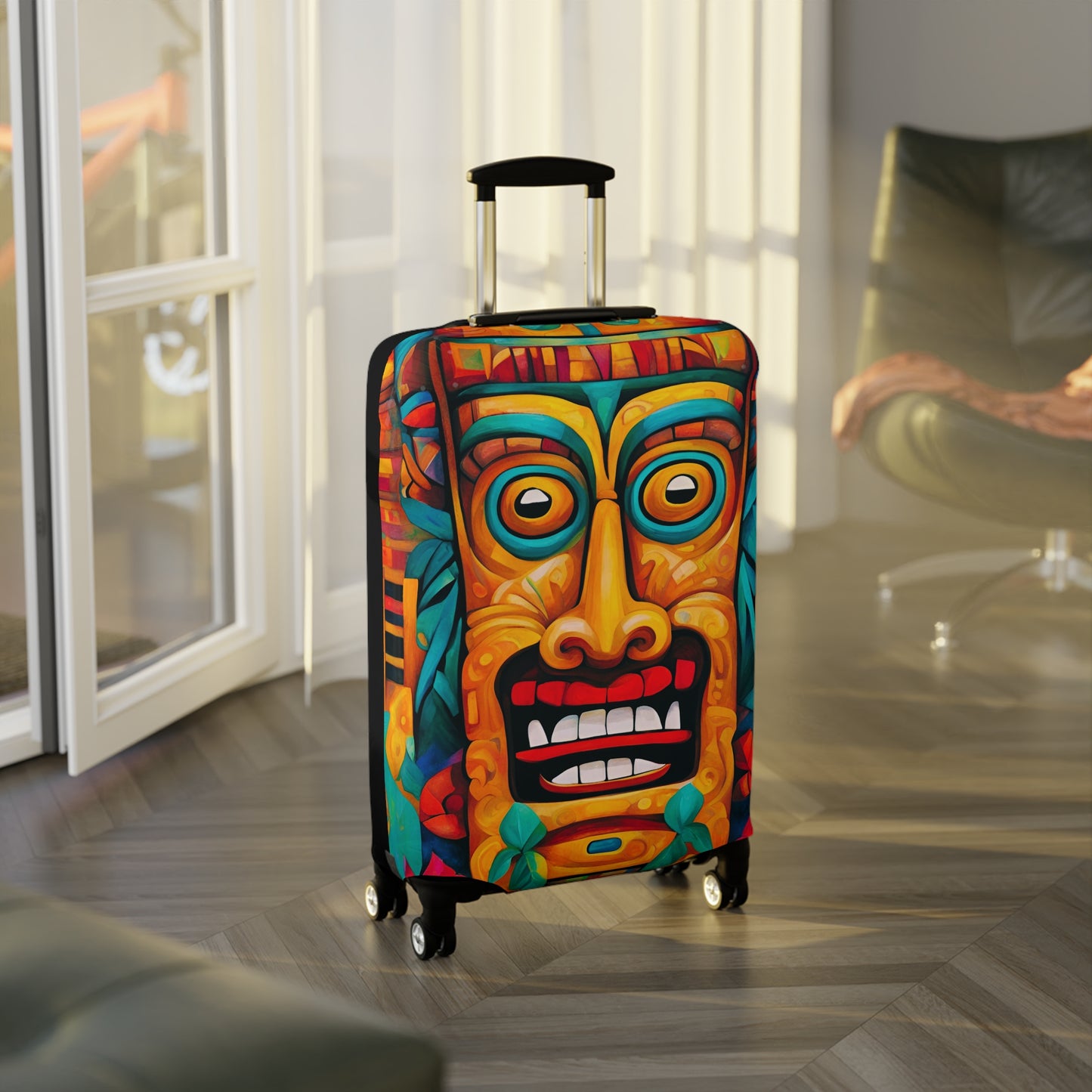 Crazy Tiki Luggage Cover ONLY