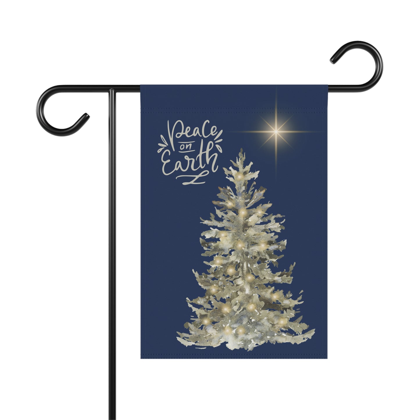 Peace on Earth 2-Sided Garden & House Banner