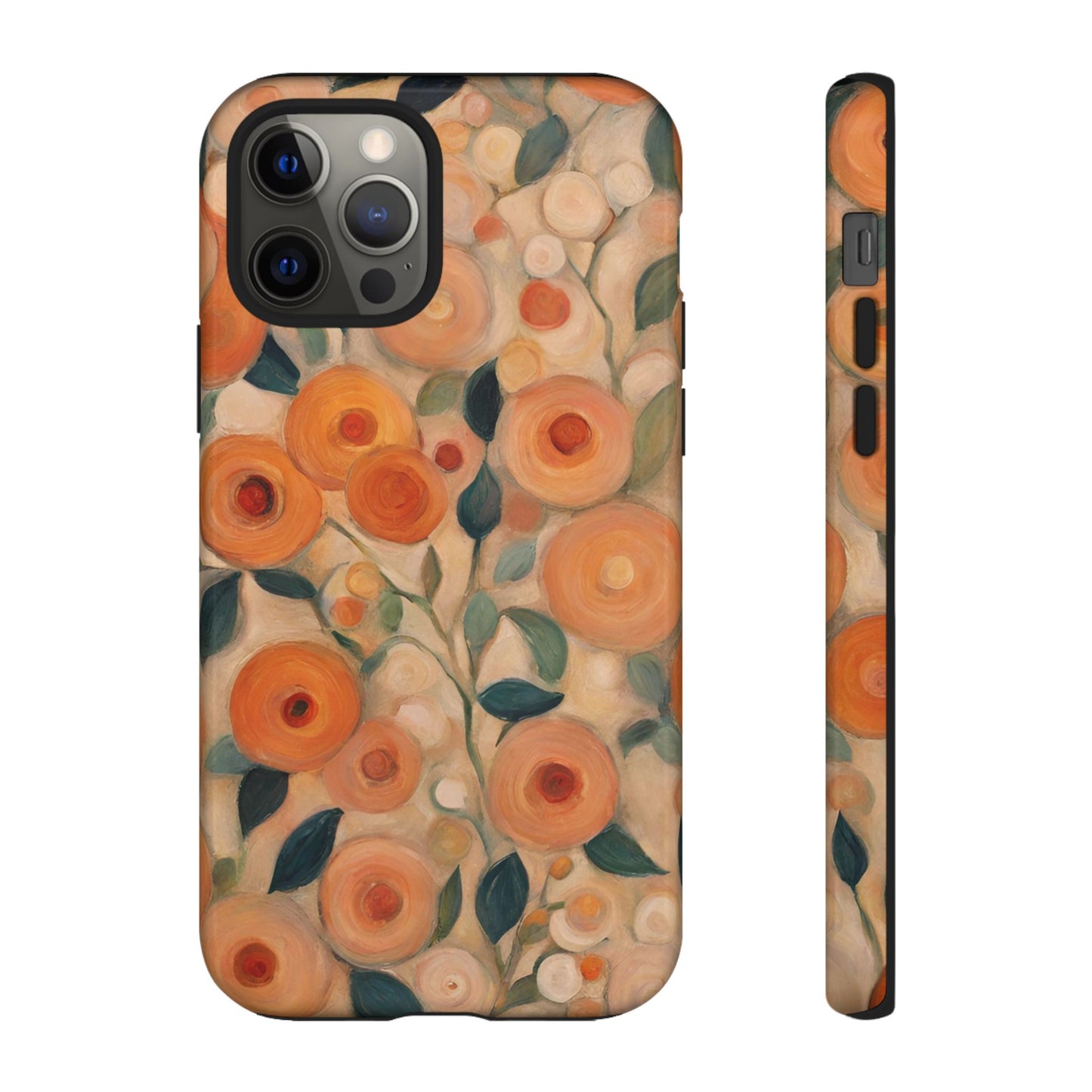 Citrus Floral iPhone Samsung Galaxy Google Pixel Tough Cases