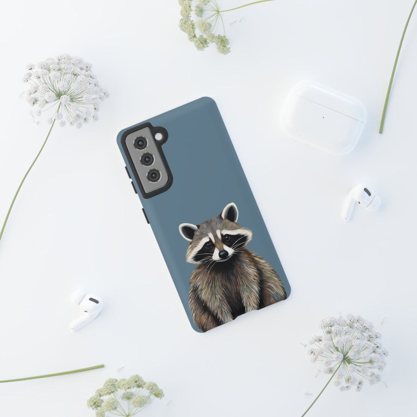 Raccoon Wildlife iPhone Samsung Galaxy Google Pixel Tough Cases