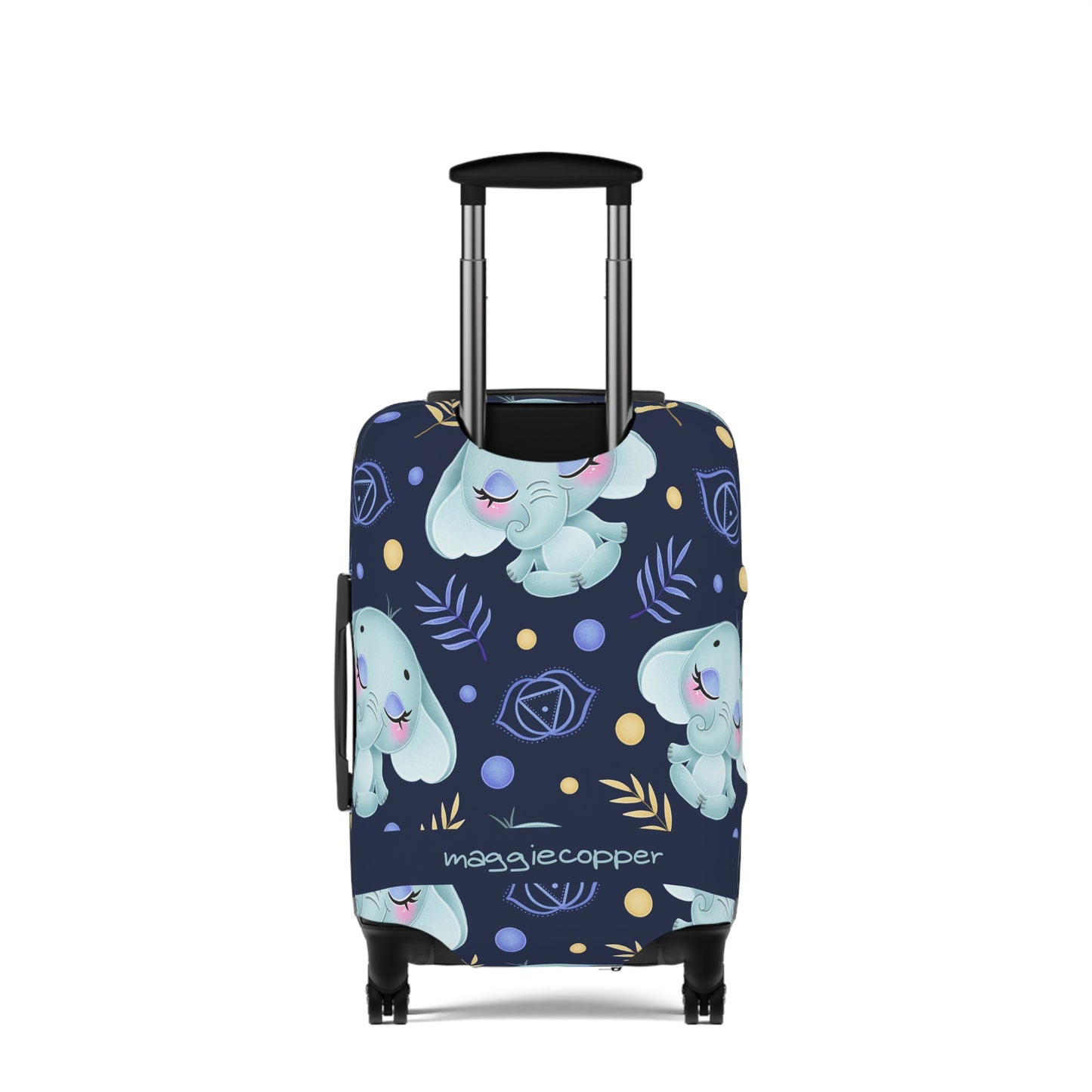 Zen Elephant Luggage Cover