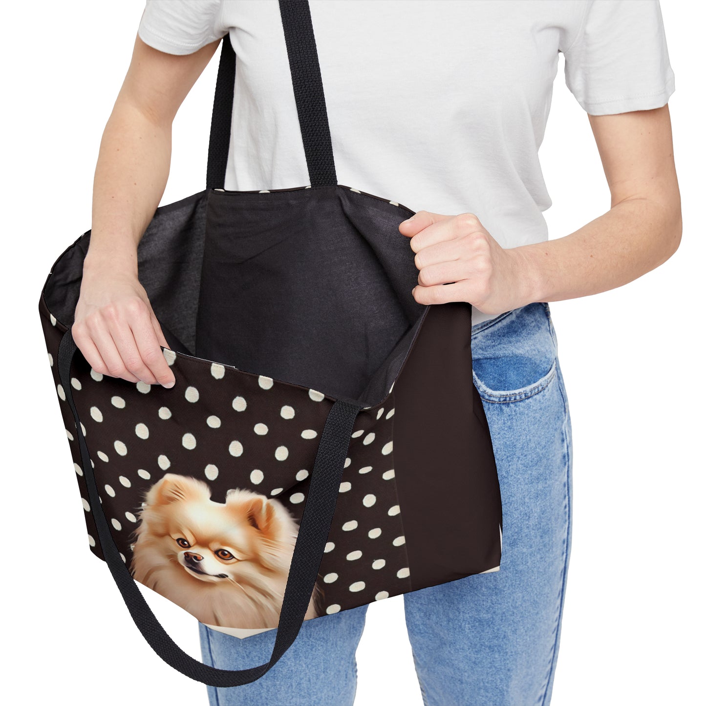 Pomeranian Weekender Tote Bag