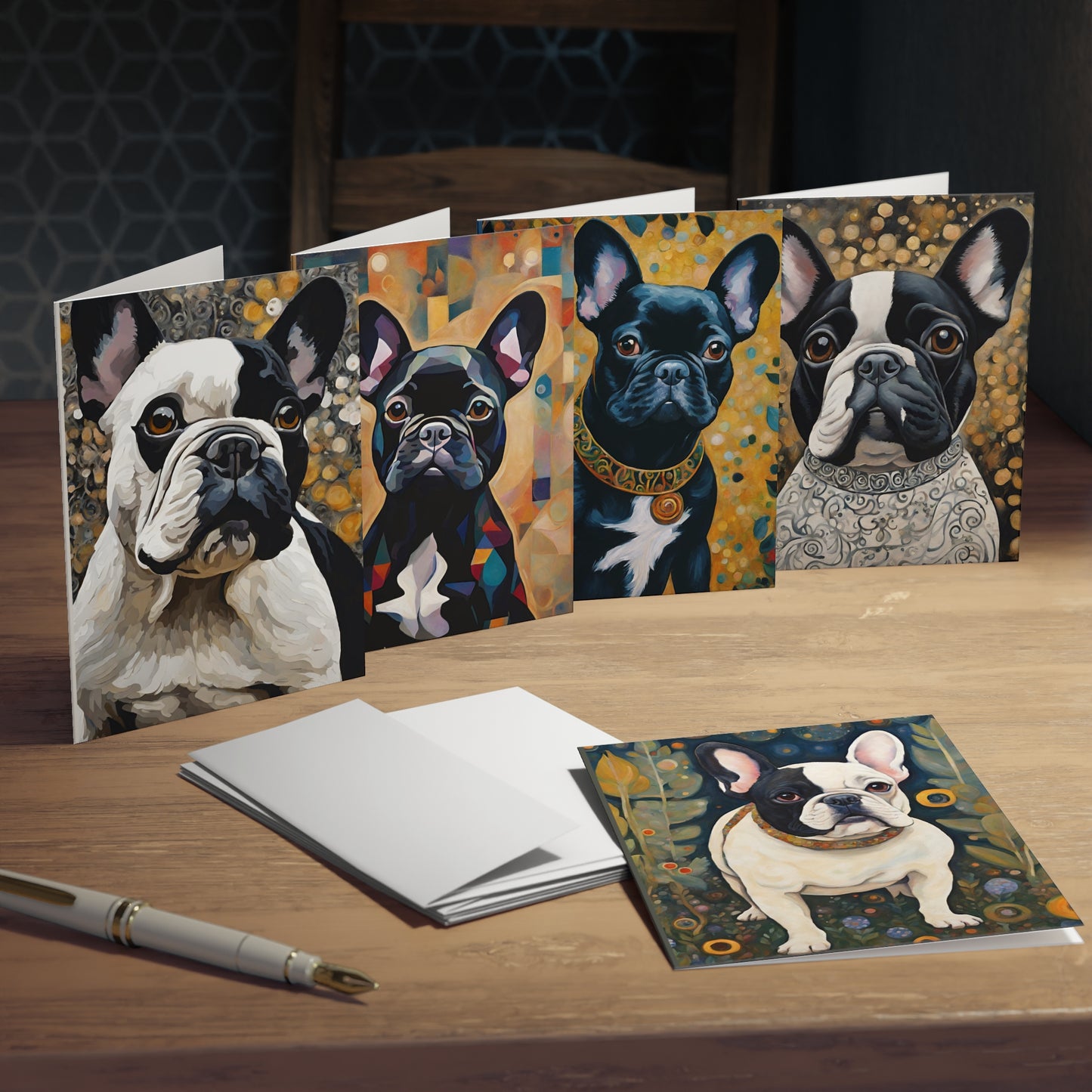 French Bulldog Greeting Cards (5-Pack)