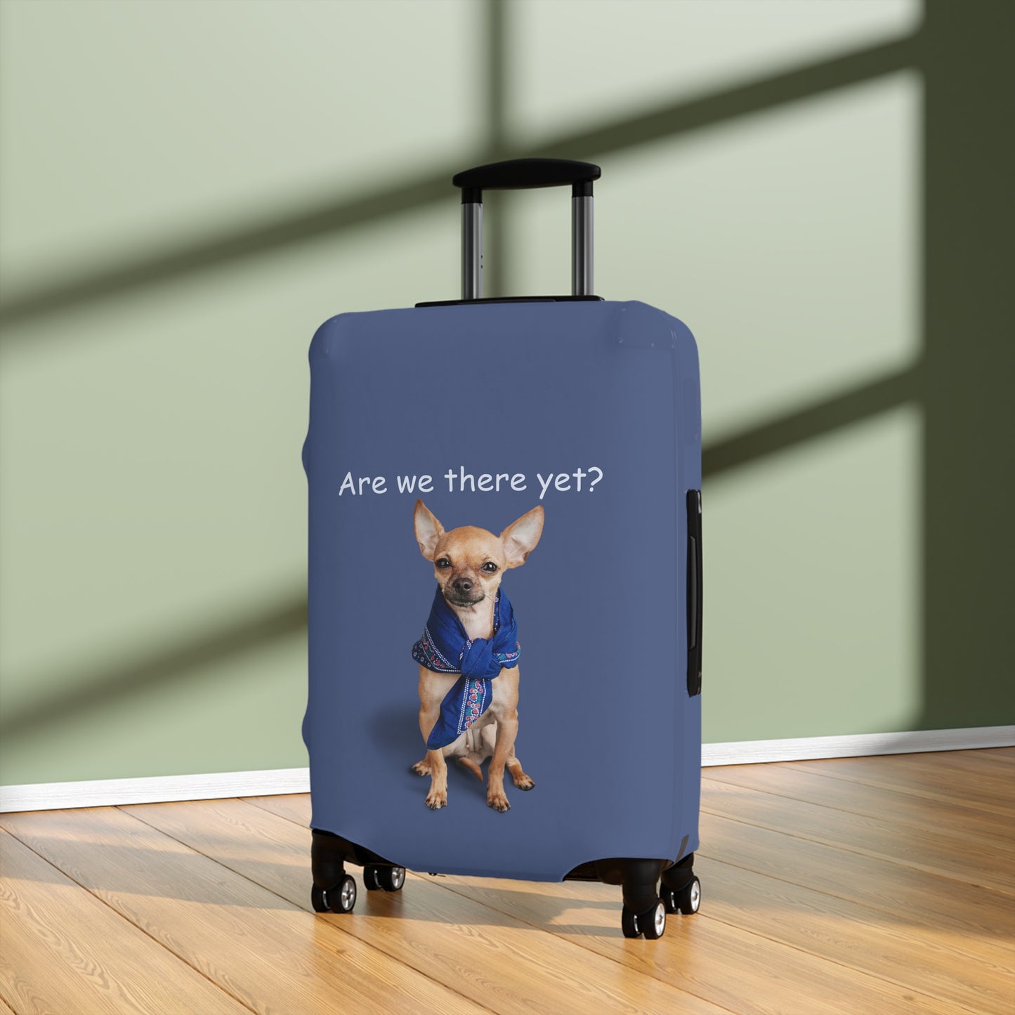 Chihuahua Are We There Yet? Luggage Cover