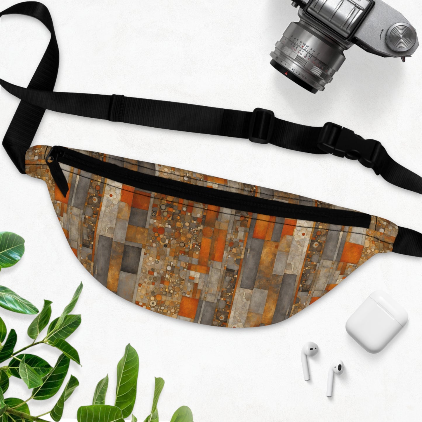 Fandango Orange Abstract Fanny Pack